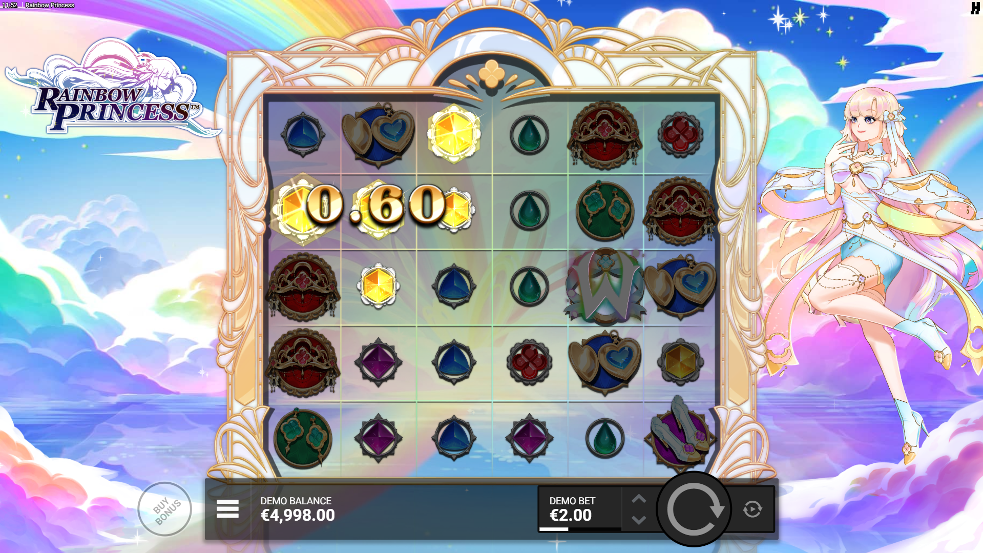 Form Clusters of 5 or More Matching Symbols to Win