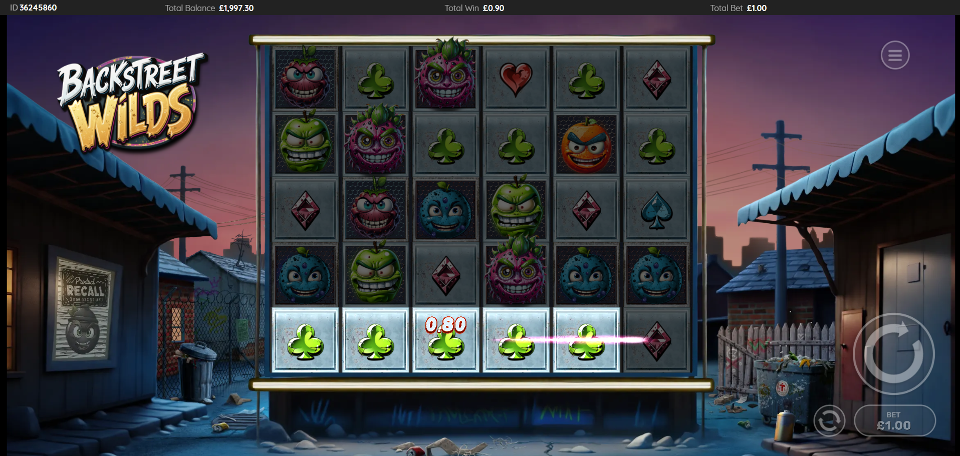 Connect 3 or More of Any Symbol to Form a Win