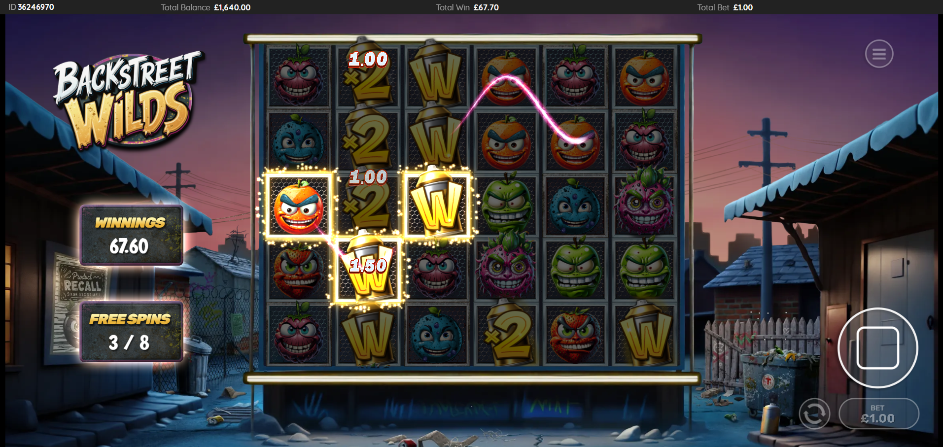 Super Free Spins with 2 Active Enhancer Features