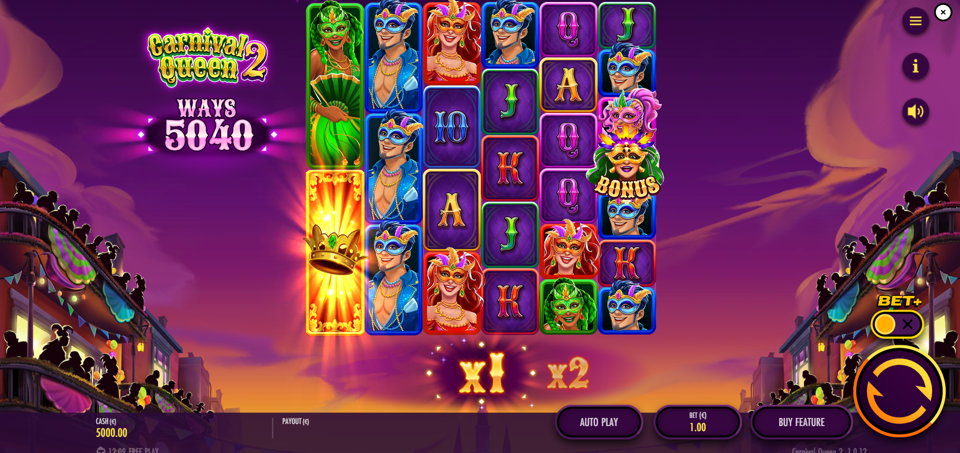 Carnival Queen 2 Base Game