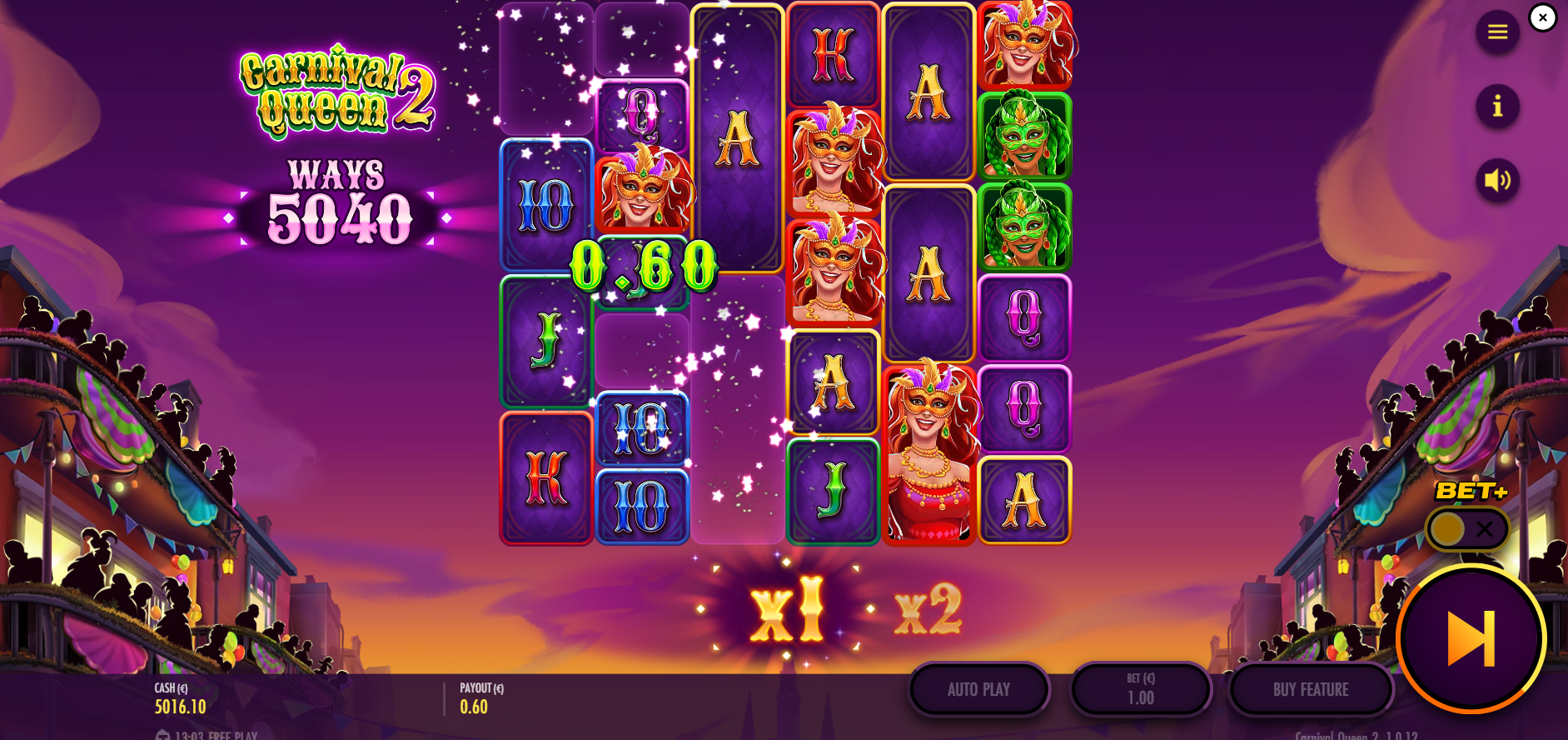 Each Win Evaluation Awards a Fixed Payout Between 0.1x and 10x Your Bet