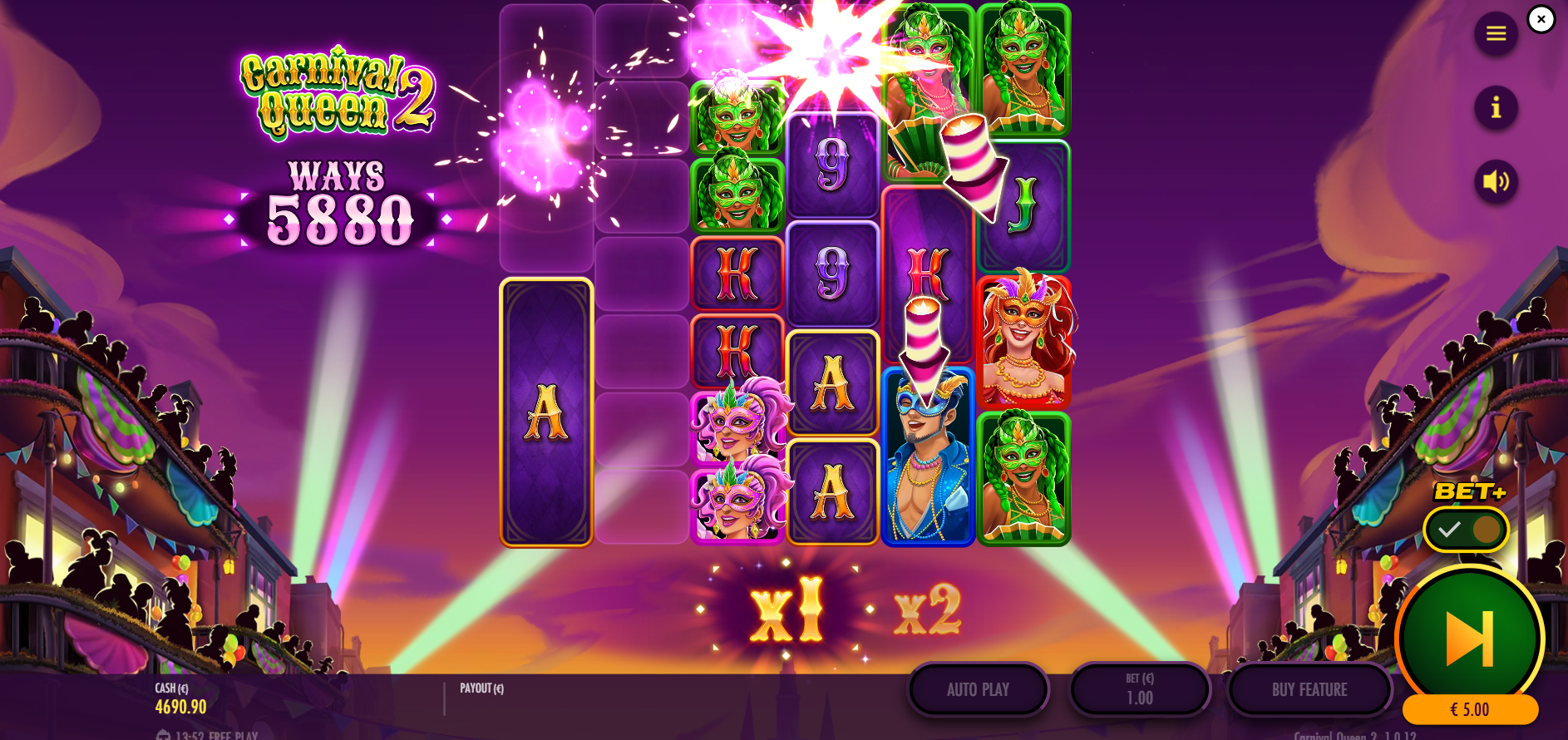 Exploding Wilds Eliminate Random Symbols From the Reels