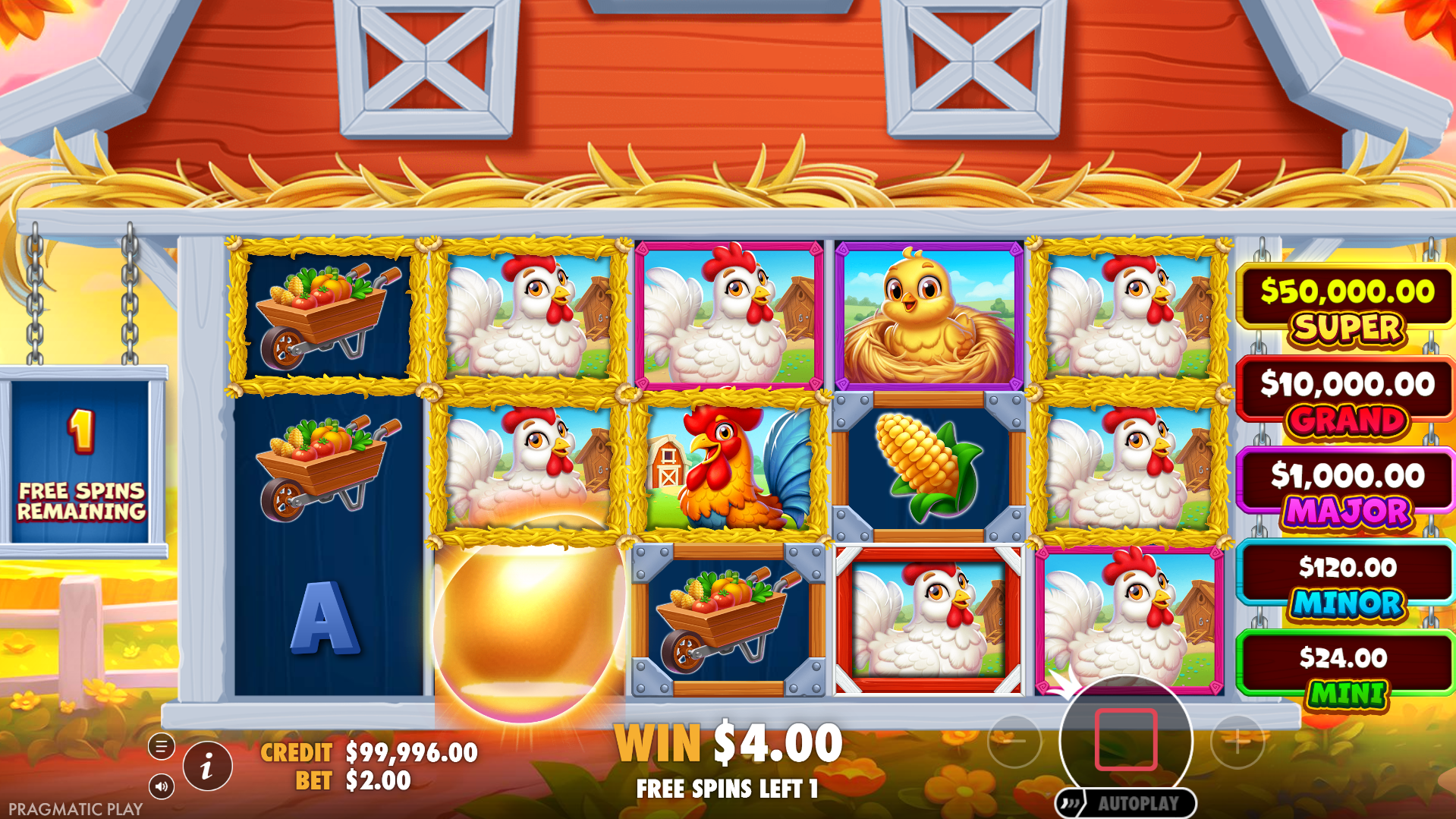 Land Scatters During Free Spins to Activate and Upgrade Positional Frames