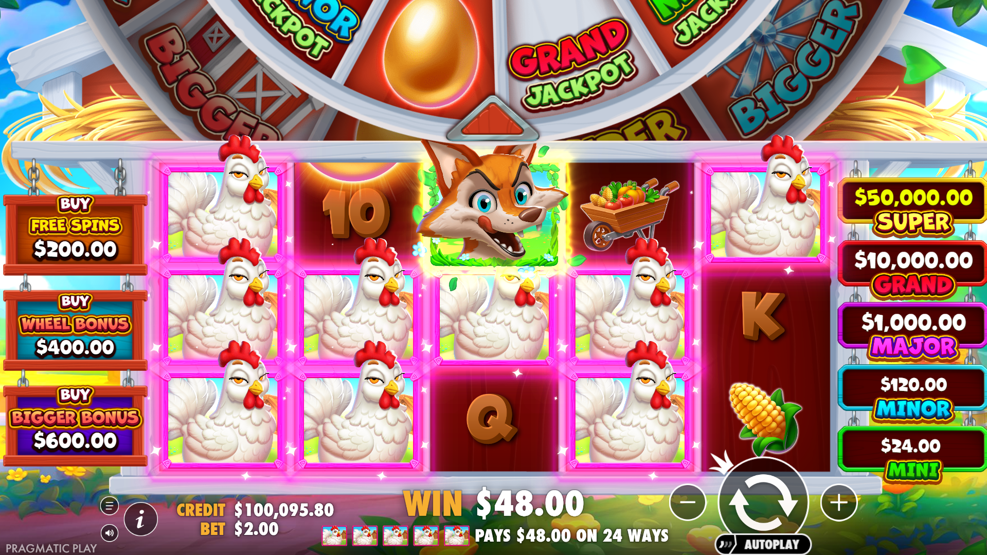 Bigger Barn House Bonanza Offers Players 243 Ways to Win