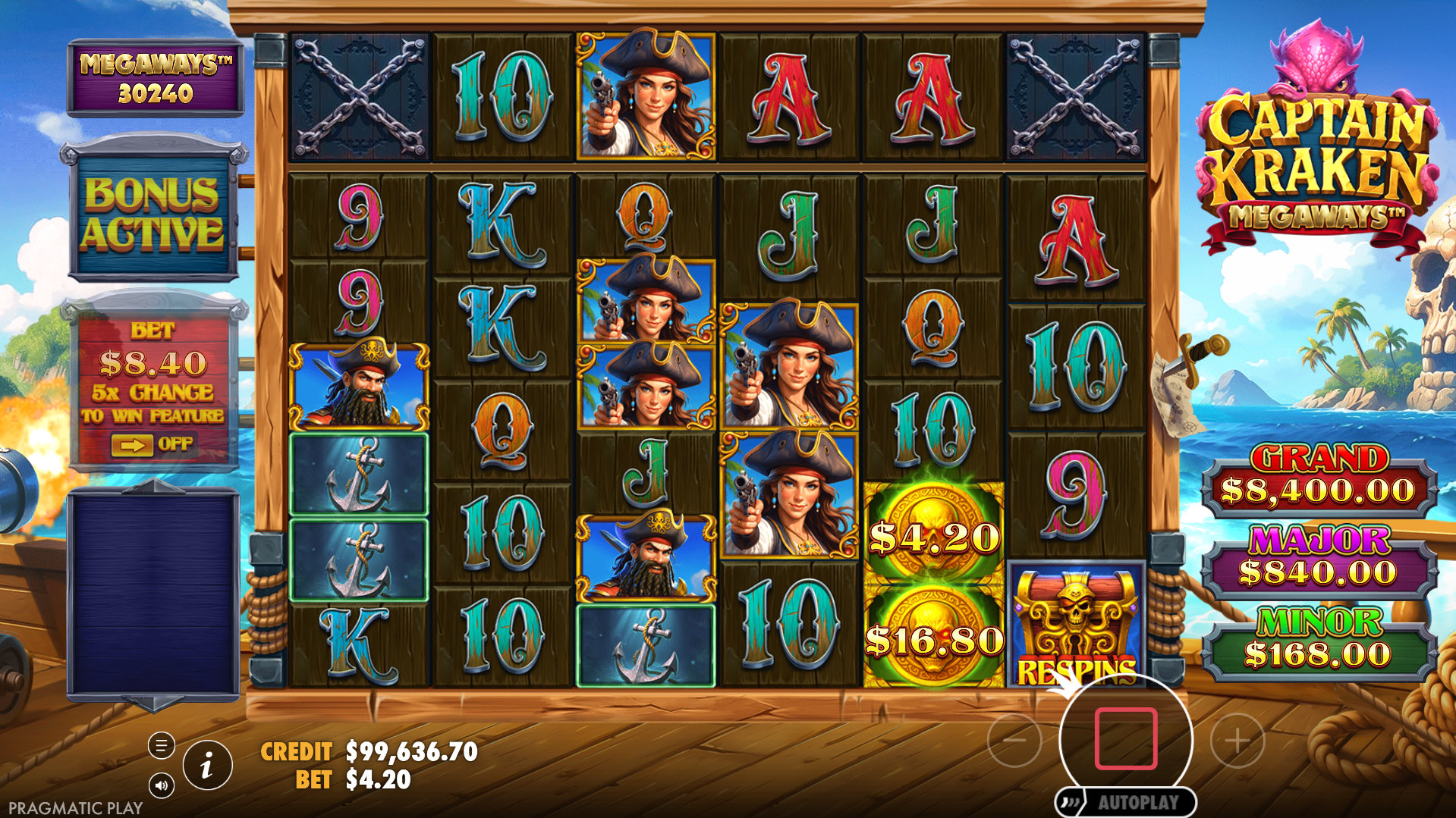 Land the Respin Symbol Alongside at Least 1 Money Symbol to Trigger the Respins Bonus Round