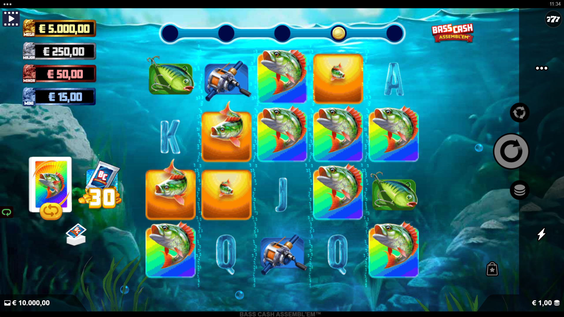 Bass Cash ASSEMBL'EM Base Game Play