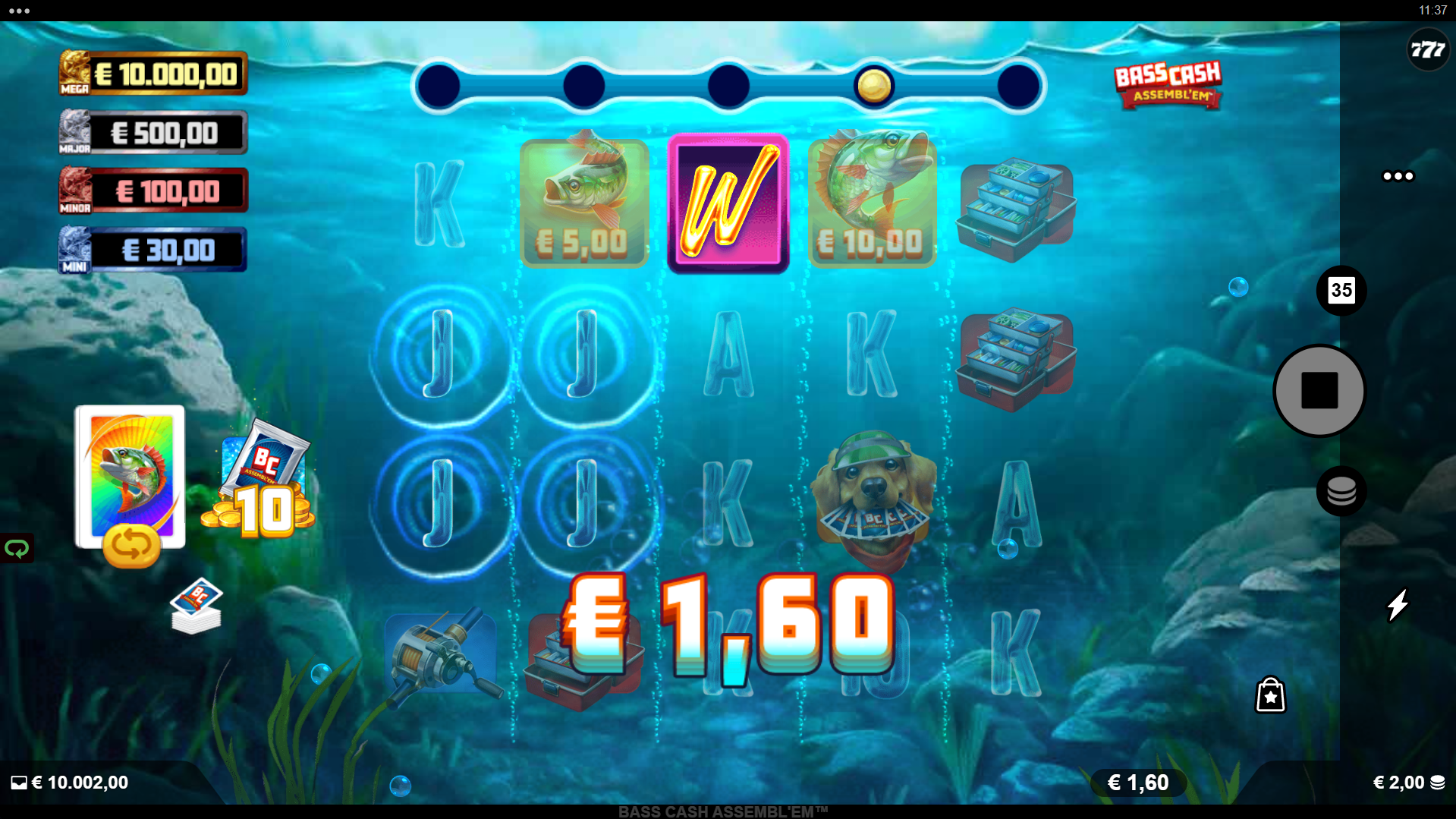 Bass Cash ASSEMBL'EM Offers Players 1,024 Ways to Win