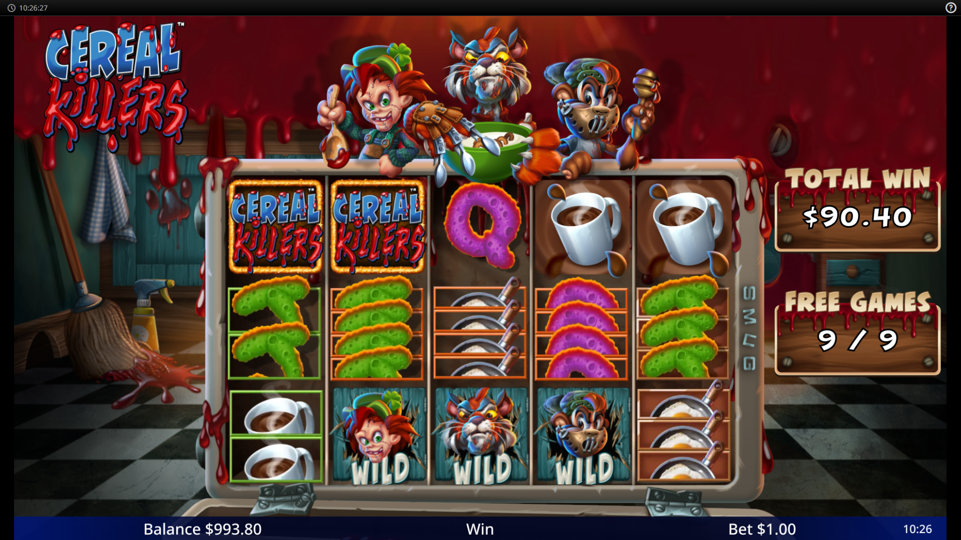 Cereal Killers Free Spins Play