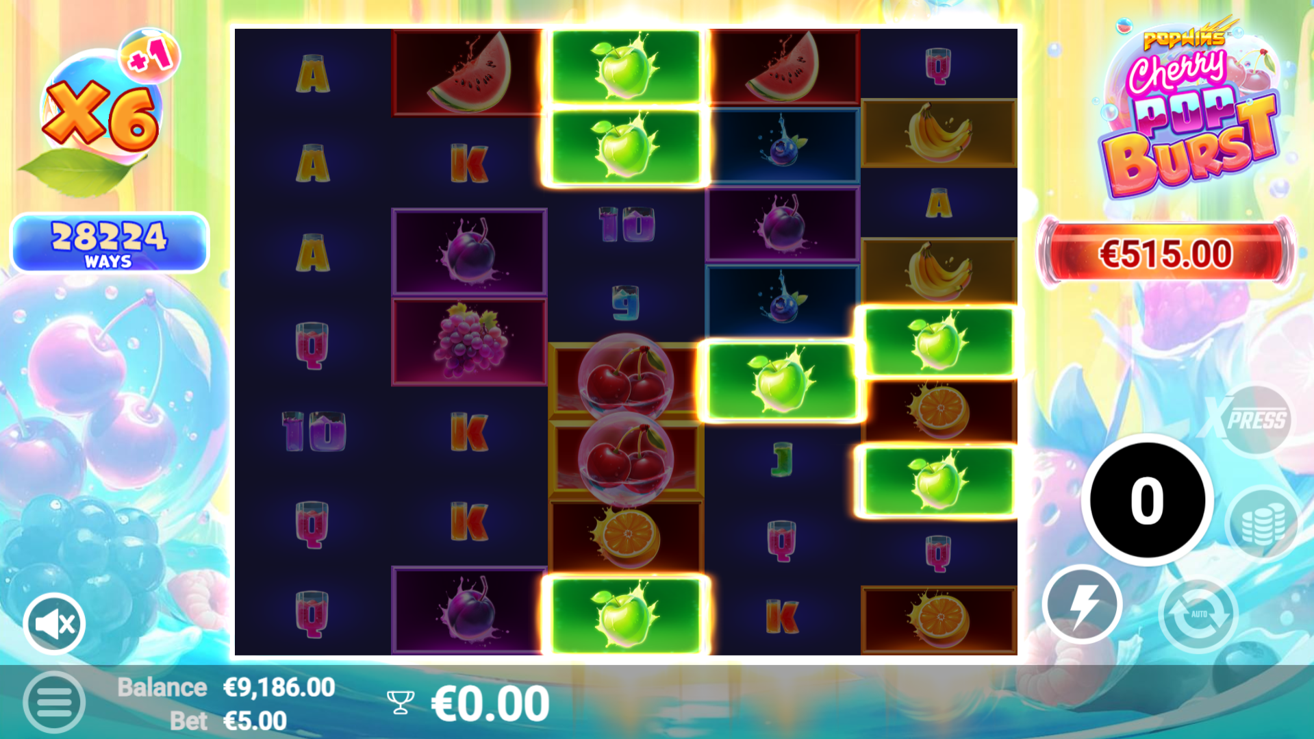 CherryPop Burst Free Spins Play