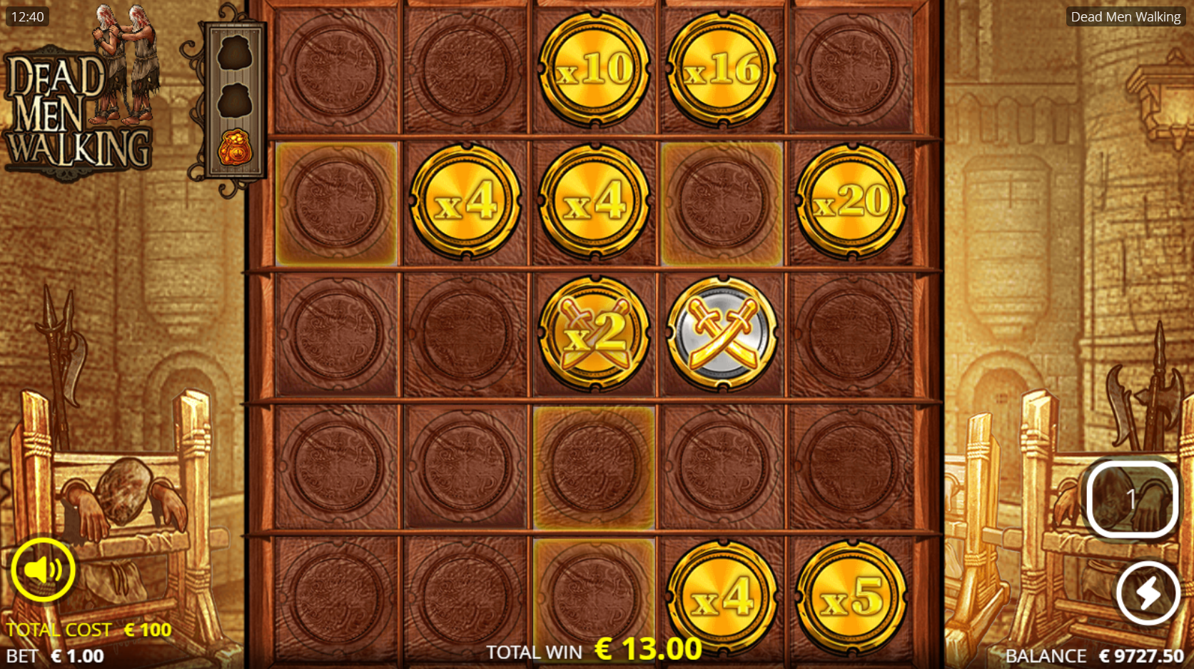 During Dead Man's Gold, Connecting 3 or More Coins Rewards the Values or Activates Features