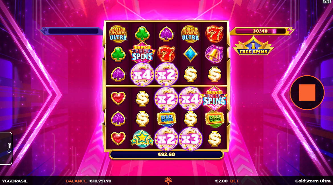 The Super Free Spins Bonus Begins With 2 Reel Sets Unlocked for Greater Wild Symbol Potential
