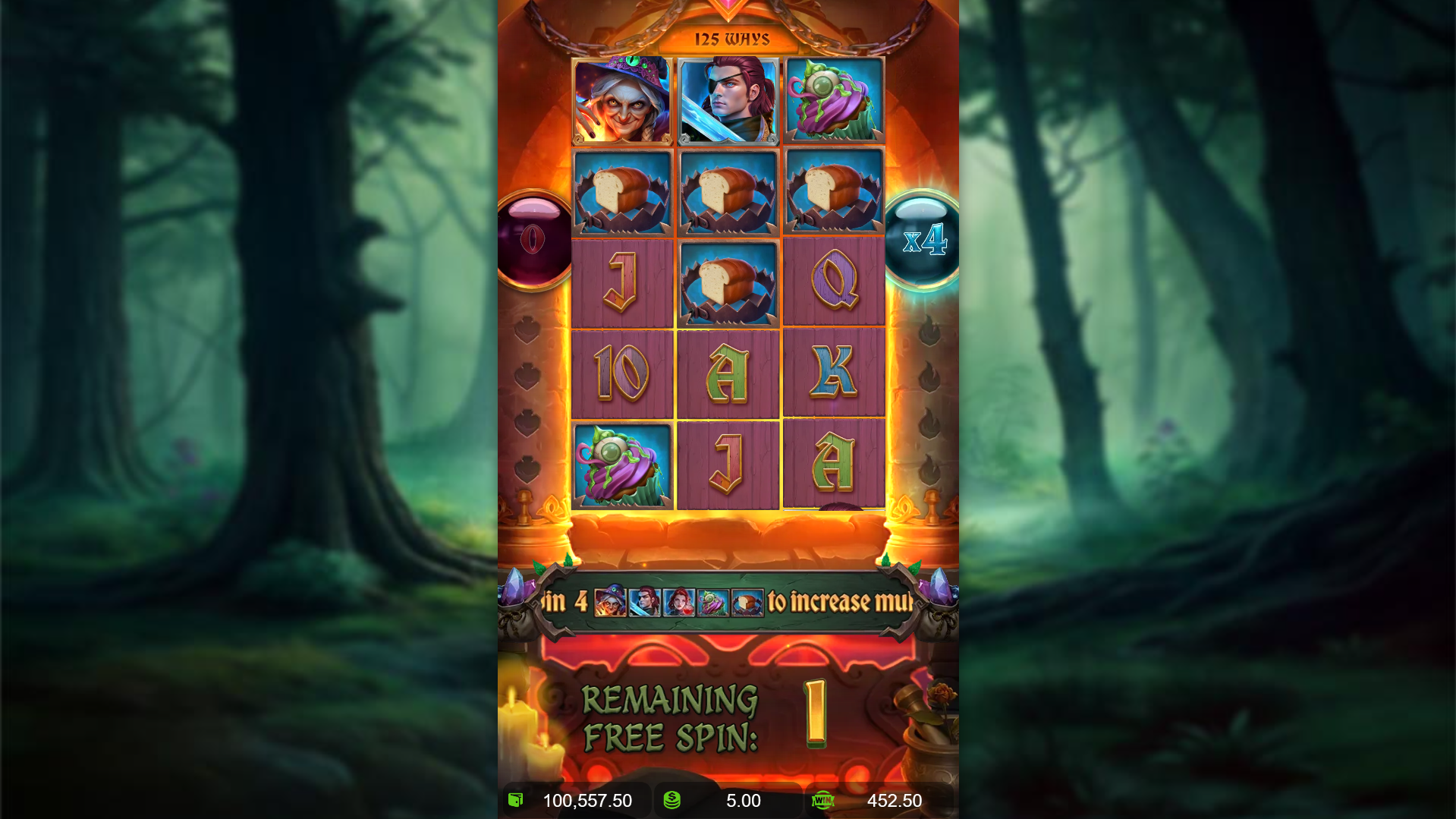 During Free Spins, the Win Multiplier Becomes Persistent, Increasing by x2 With Each Meter Fill