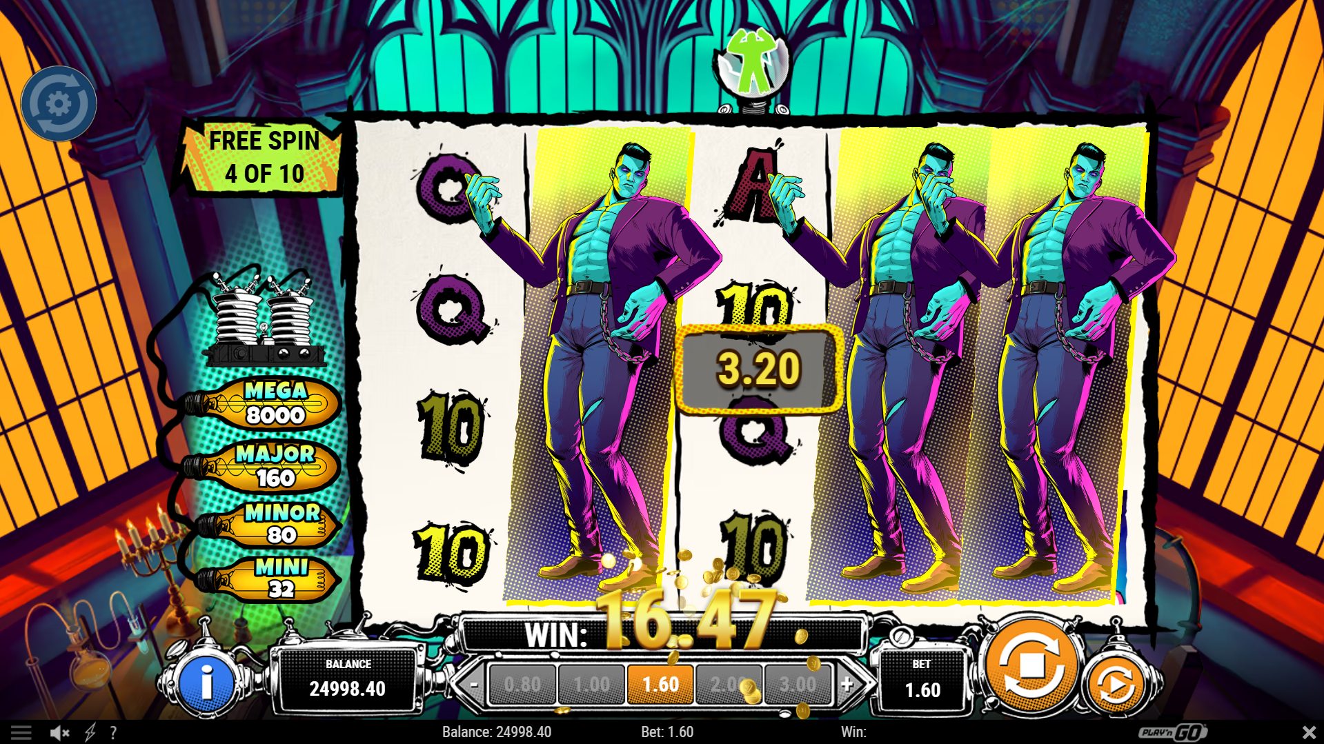 Lab of Madness It's A-Wild! Free Spins Play