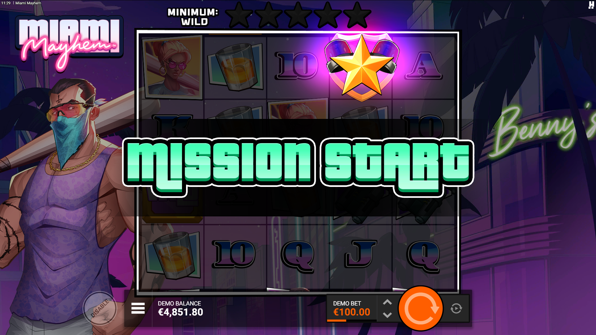 Land the Wanted Symbol to Trigger the Mission Sequence for Respins and Multiplier Awards