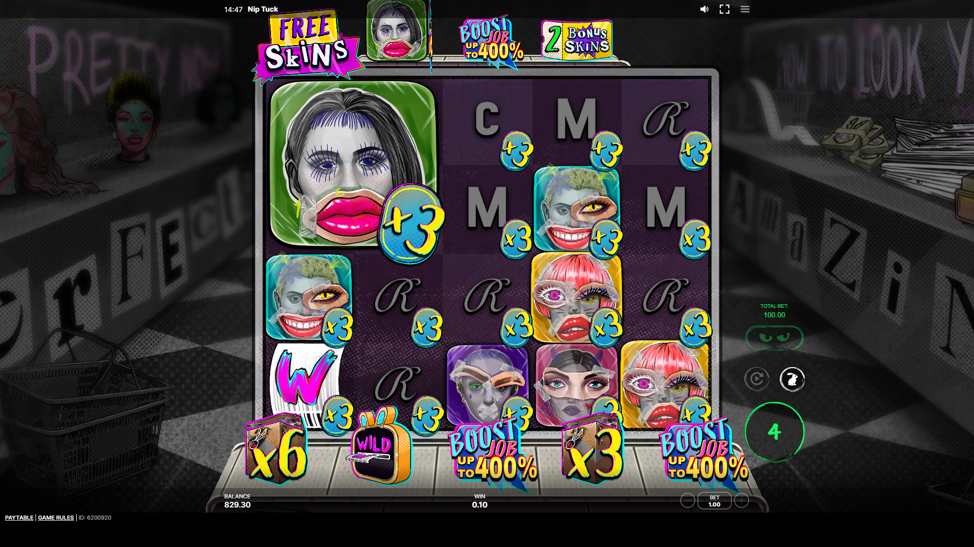 The Free Skins Feature sees 2 Activated Assembly Lines, More Features and Increased Chances of Landing Scanners