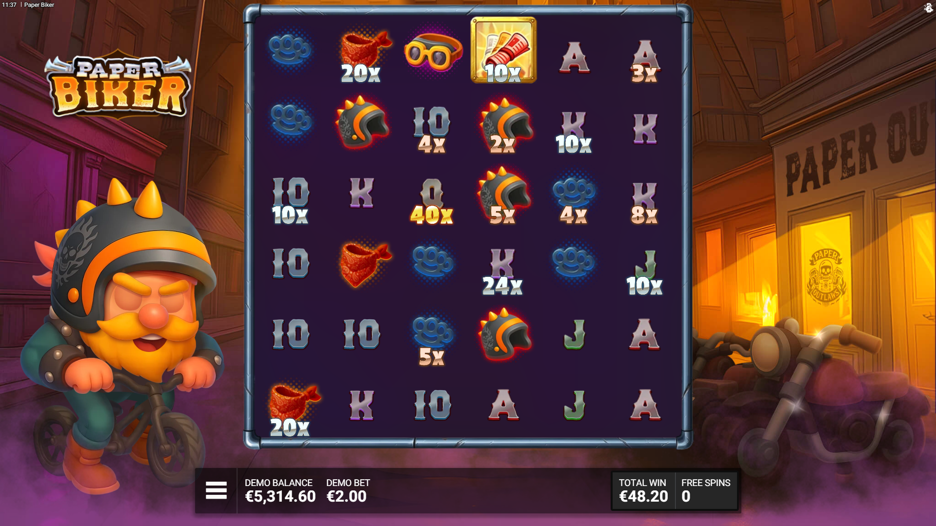 During Free Spins, all Cell Multipliers Become Persistent and Progressive Throughout the Round