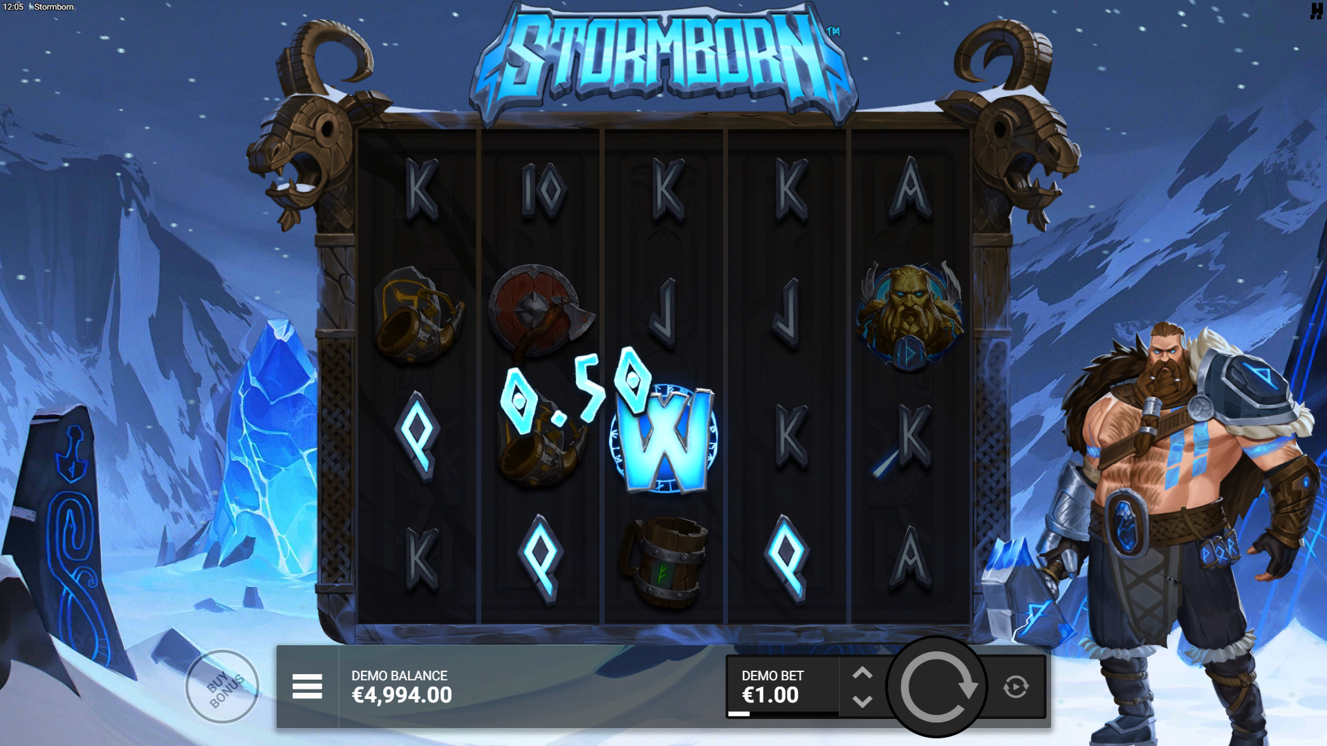 Stormborn Offers Players 14 Fixed Paylines