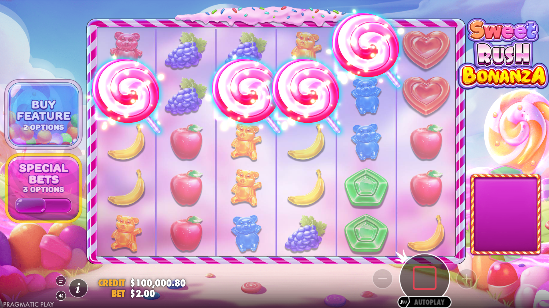 Land 4 or More Scatters to Trigger the Free Spins Bonus Round