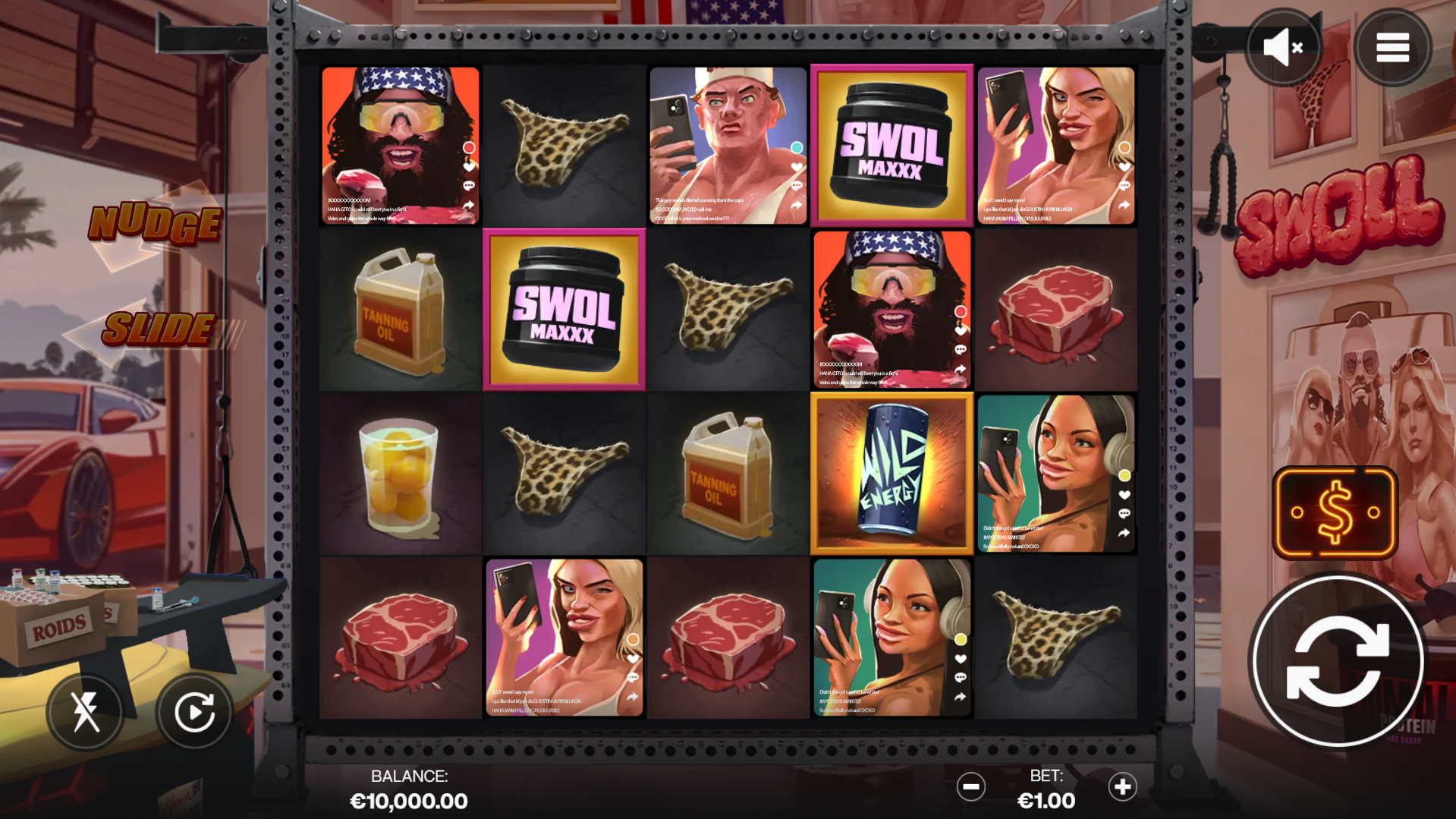 Swoll Base Game Play