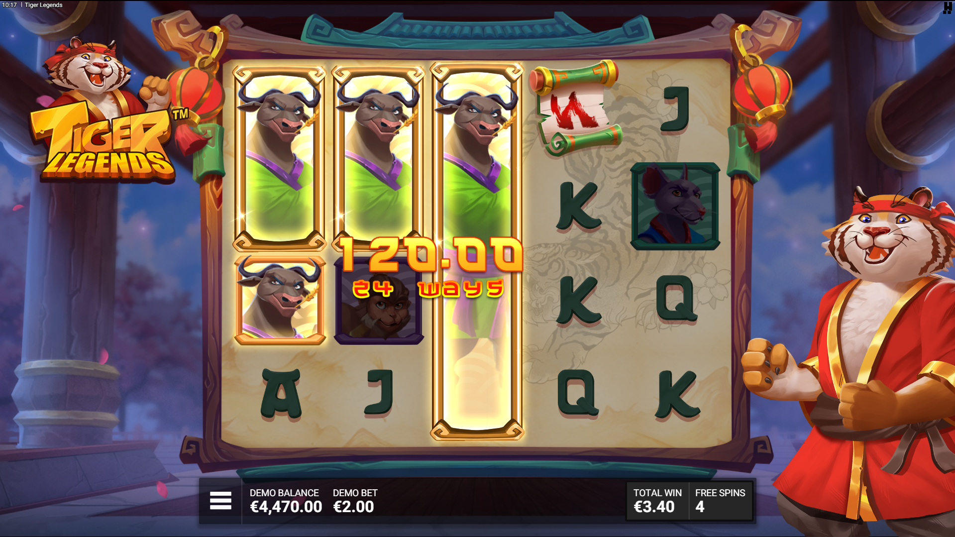 Trigger Claws of Destiny for Increased Chances of Landing Legendary Frame Warrior Symbols