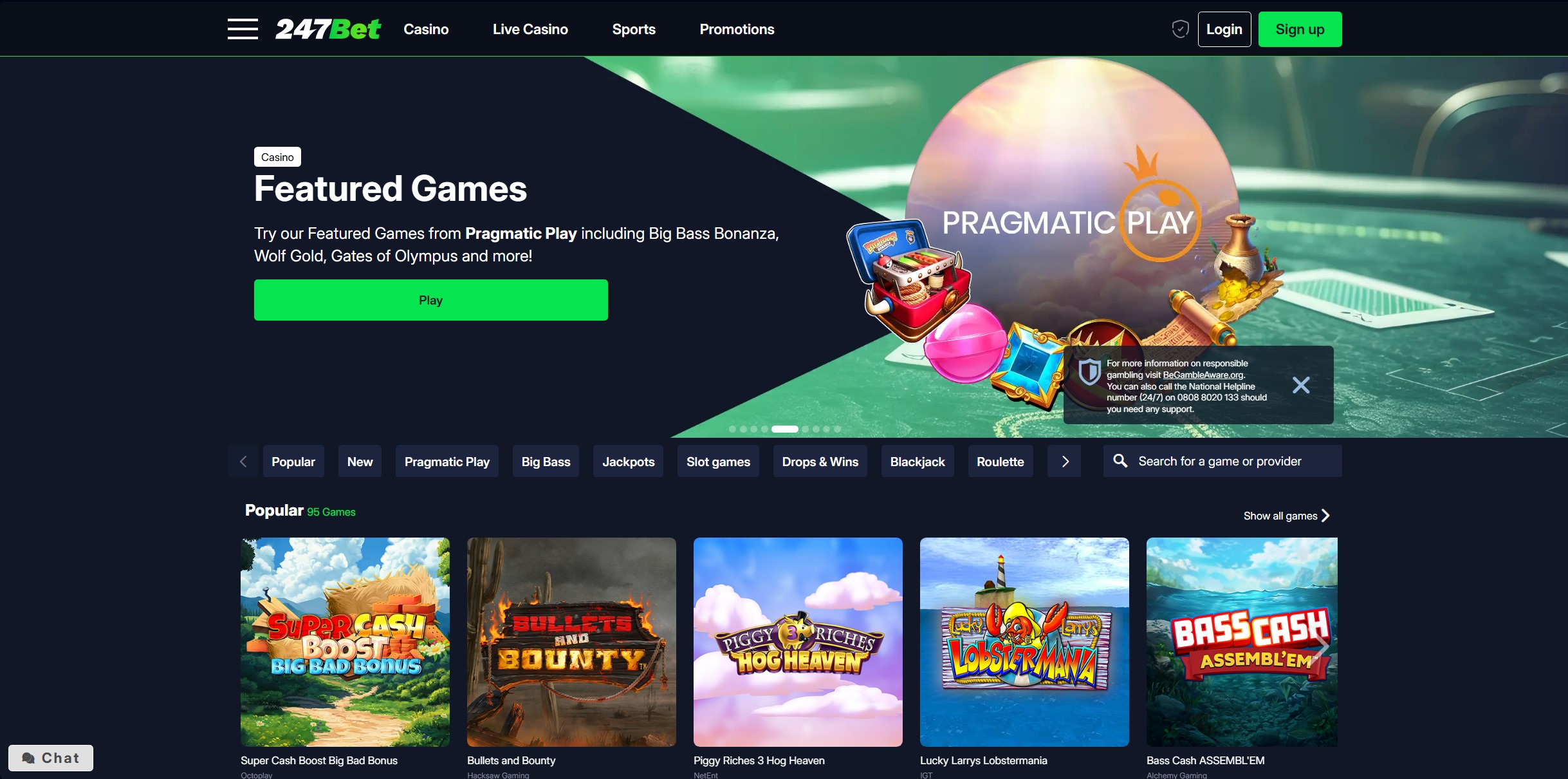 247Bet Homepage