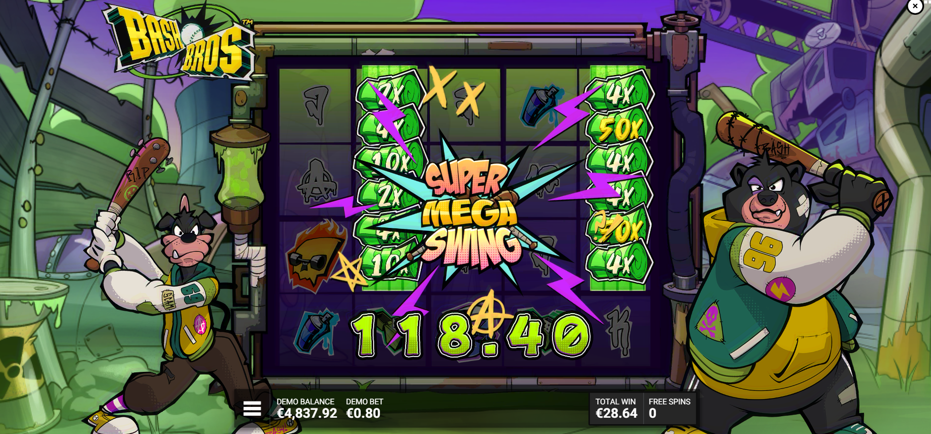 Bash Bros Cash Me Outside Free Spins