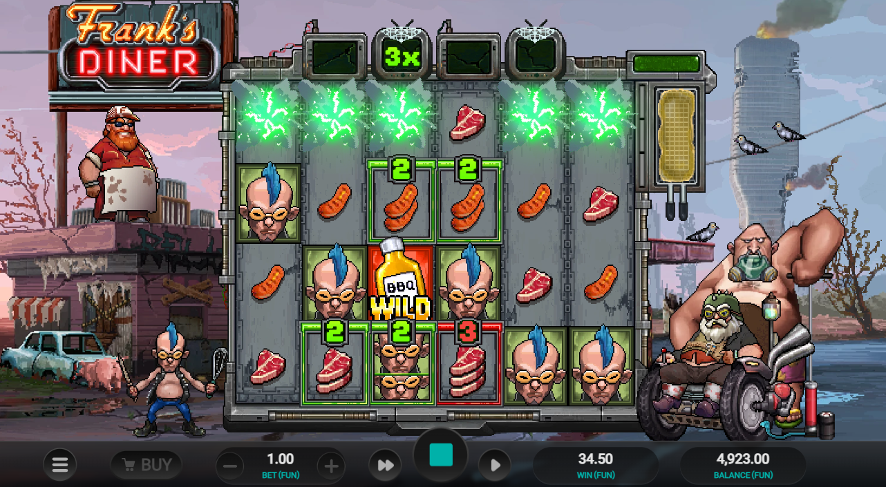 Frank's Diner Respin Feature