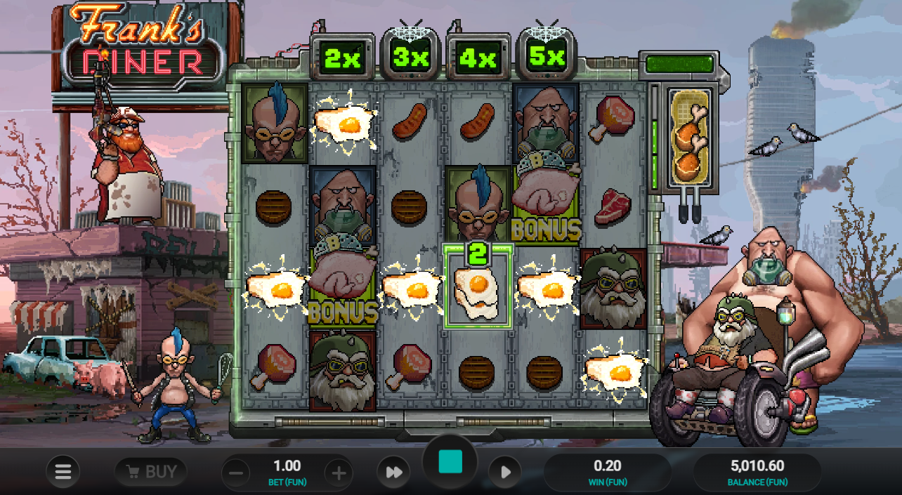 Frank's Diner Split Symbols