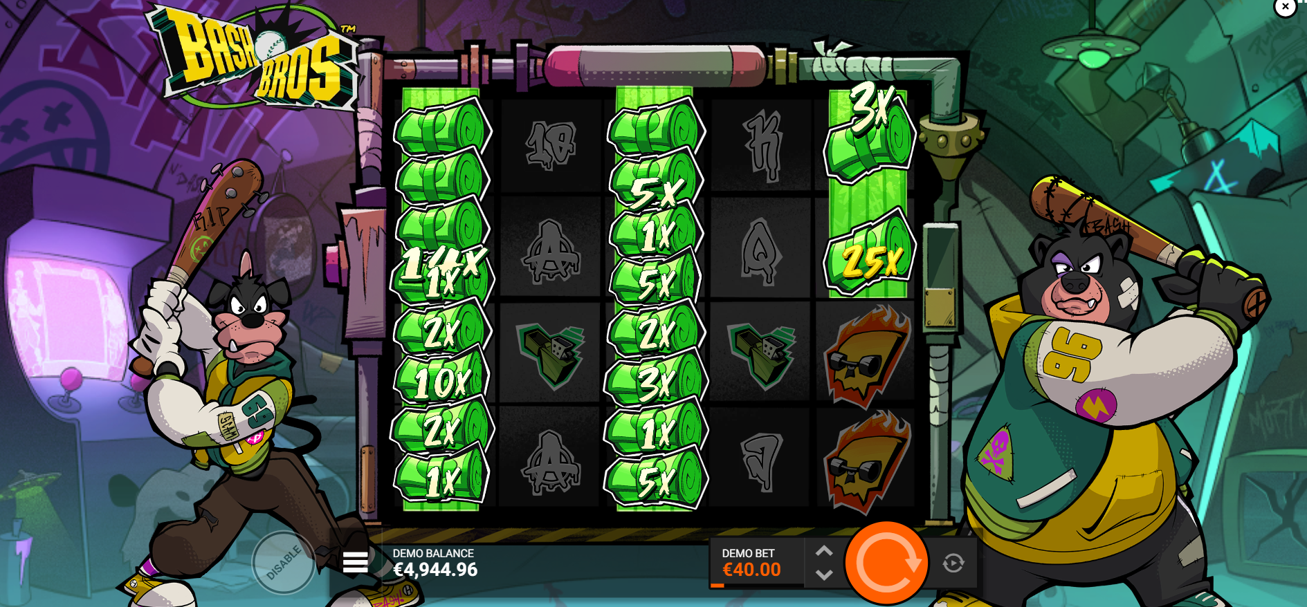 Oskar & Fred May Randomly Apply Their Bash and Smash Functions to Cash Stacks