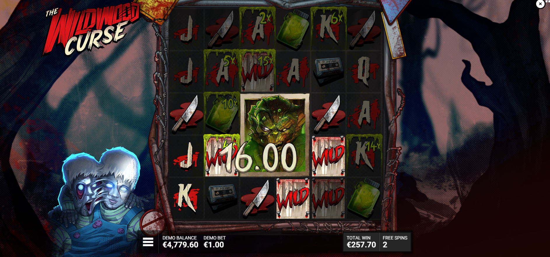 The Wildwood Curse - The Playground Free Spins