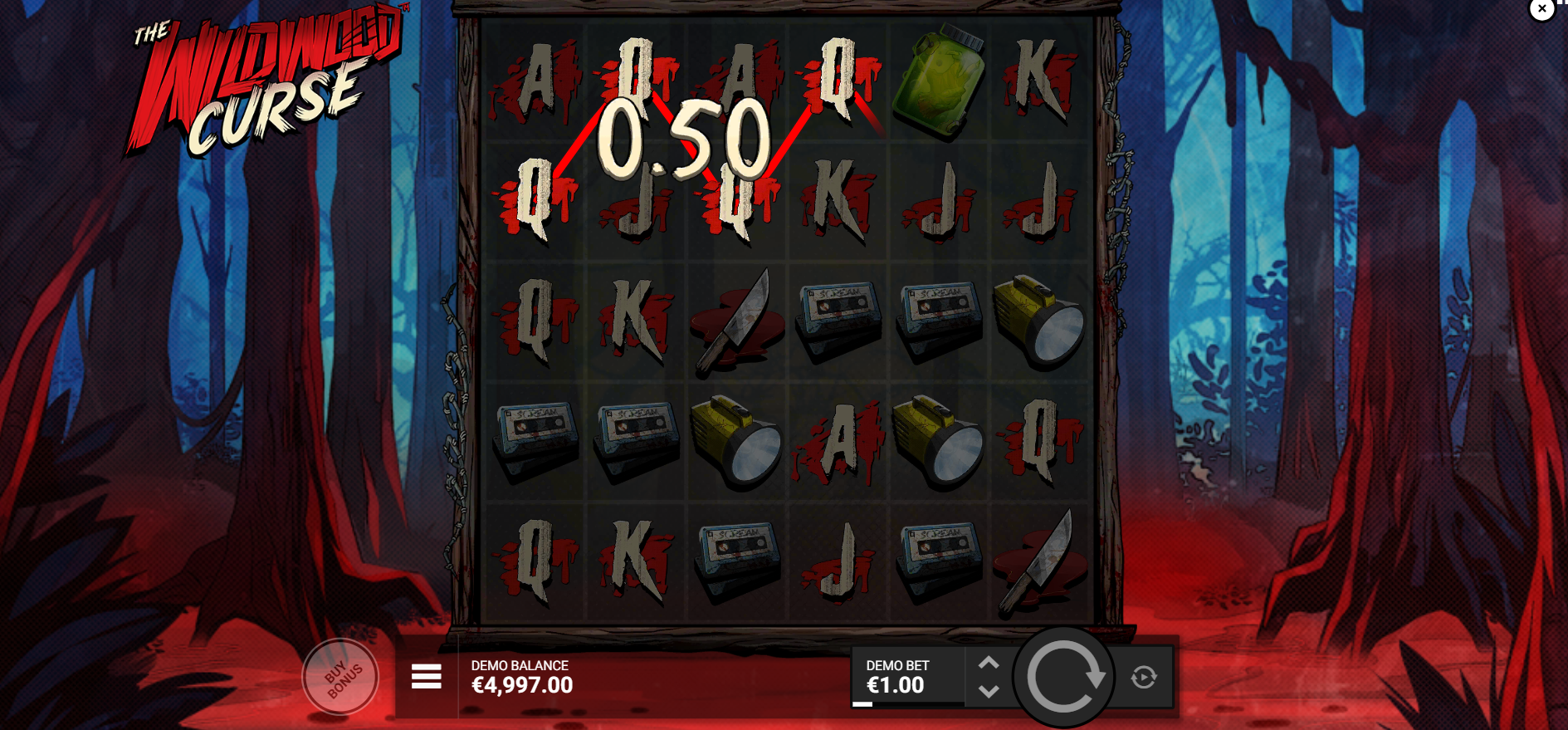 Winning Combinations on Connecting Pay Lines Award a Payout Between 0.2x & 10x Your Bet