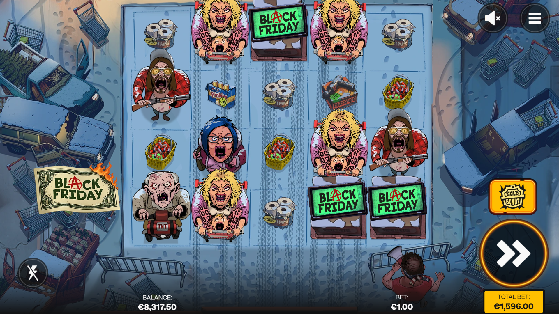 Trigger the Free Spins Bonus Rounds by Landing 3 or 4 Scatter Symbols