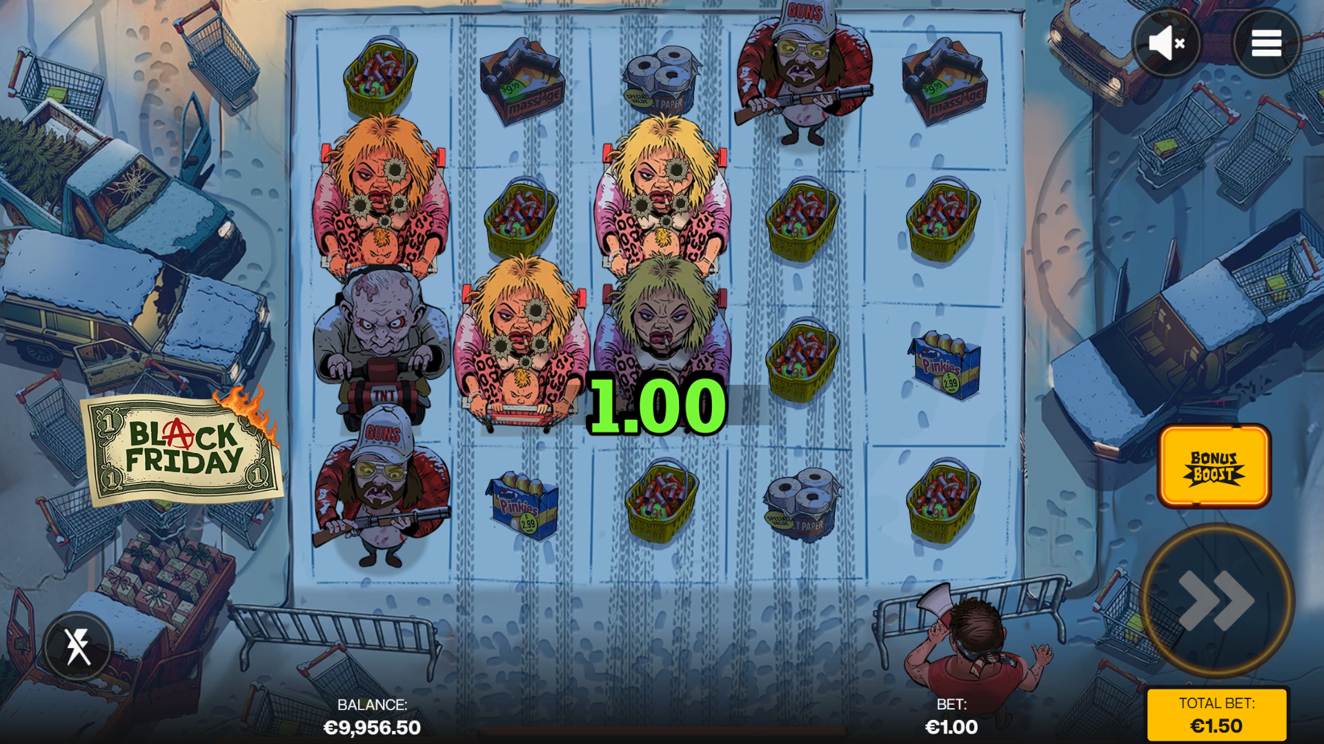 Black Friday Offers Players 30 Fixed Paylines