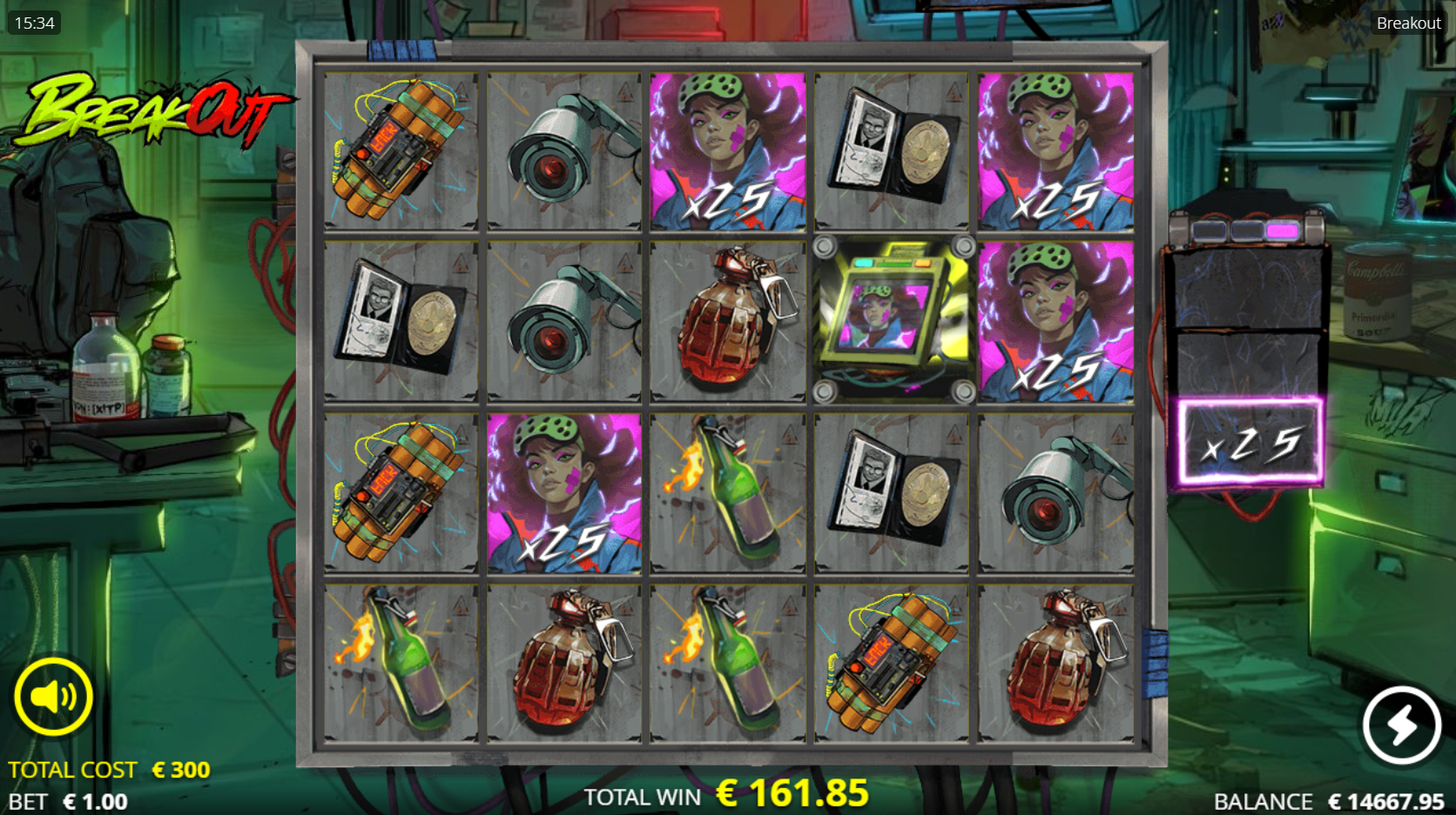 During Clearout Spins, the Kill Symbol Removes High-Paying Symbols, One By One, as Multiplier Values Transfer Across to the Next