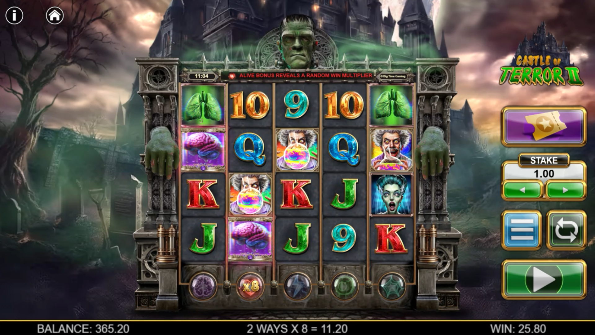 Castle of Terror 2 Base Game Play