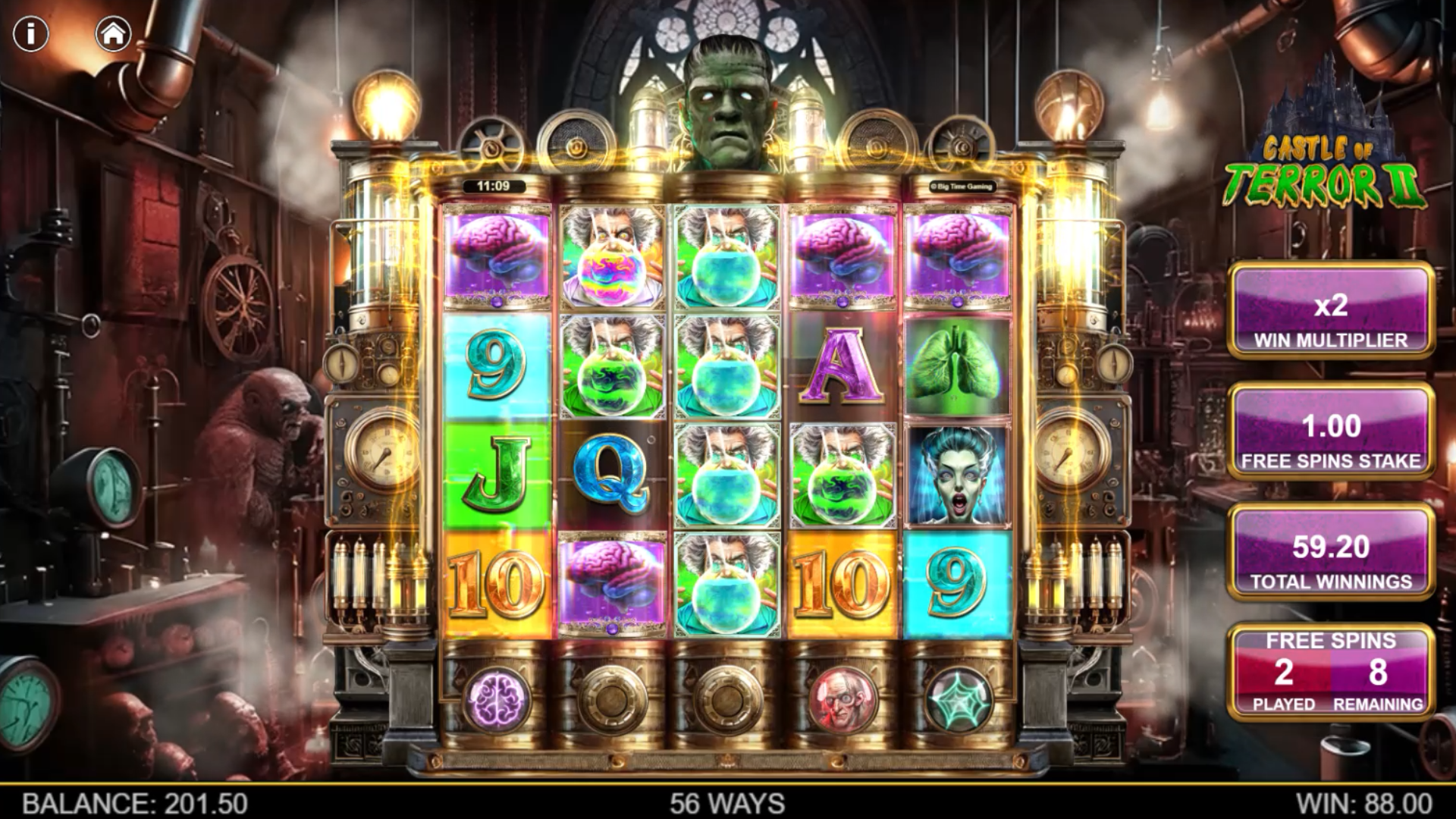 During Free Spins, 2 or 3 Bonus Feature Remain Active Throughout, Alongside a Progressive Win Multiplier