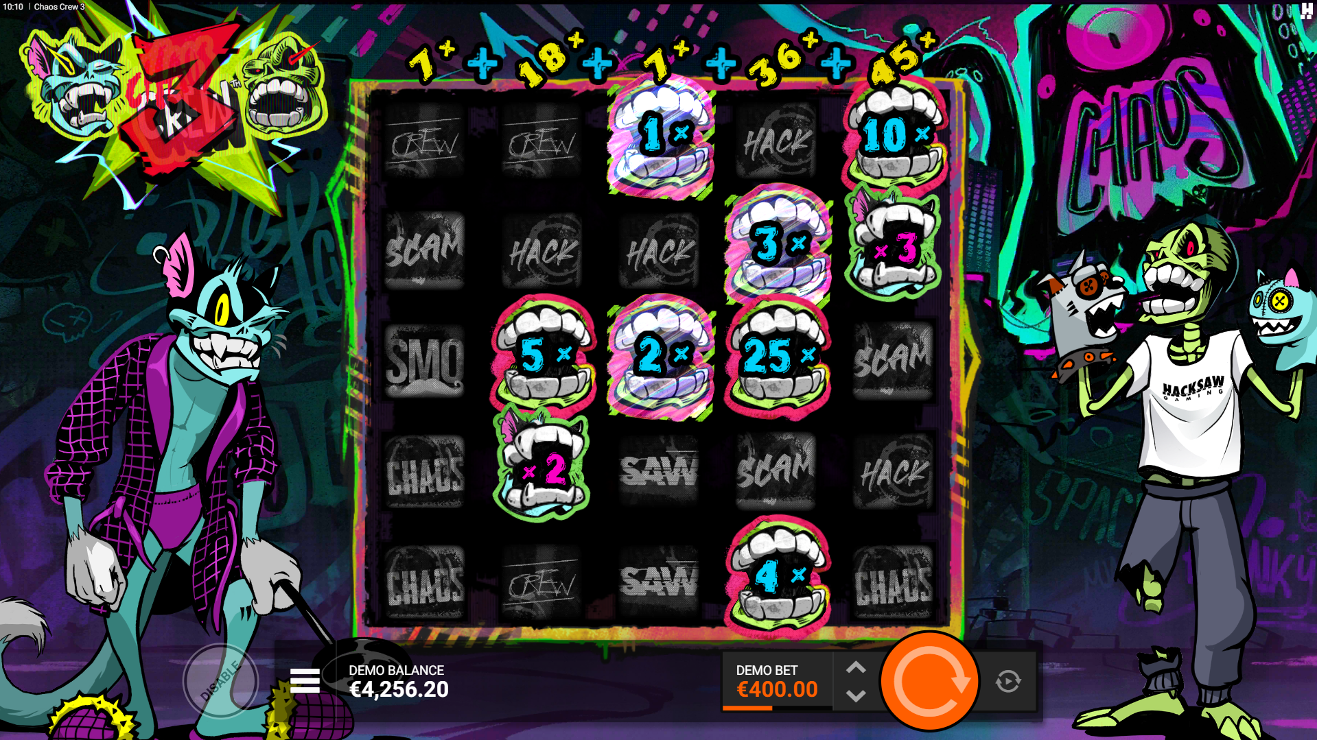 Trigger the Epic Drop Feature and Progress Reel Multipliers with Crazy Multiplier Symbols and Glitch Dogs