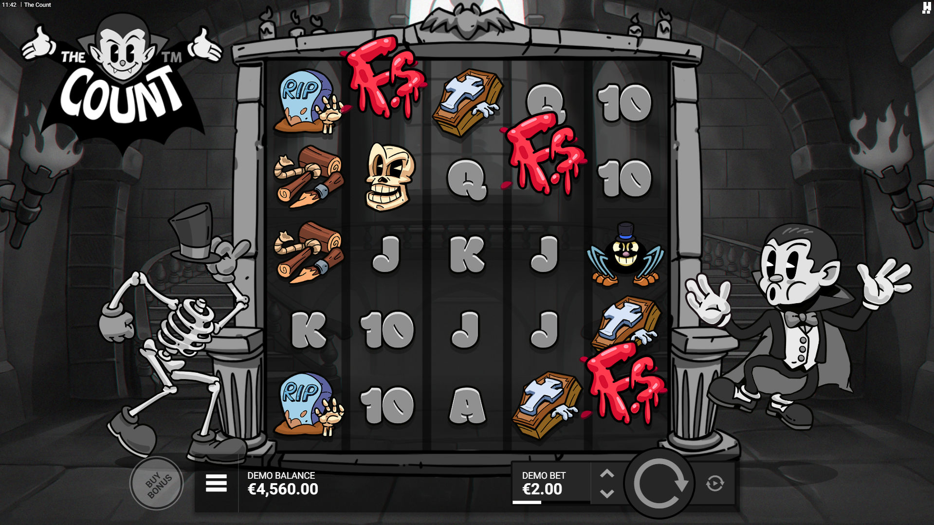 Trigger the Free Spins Bonus Rounds by Landing 3 or More Scatter Symbols