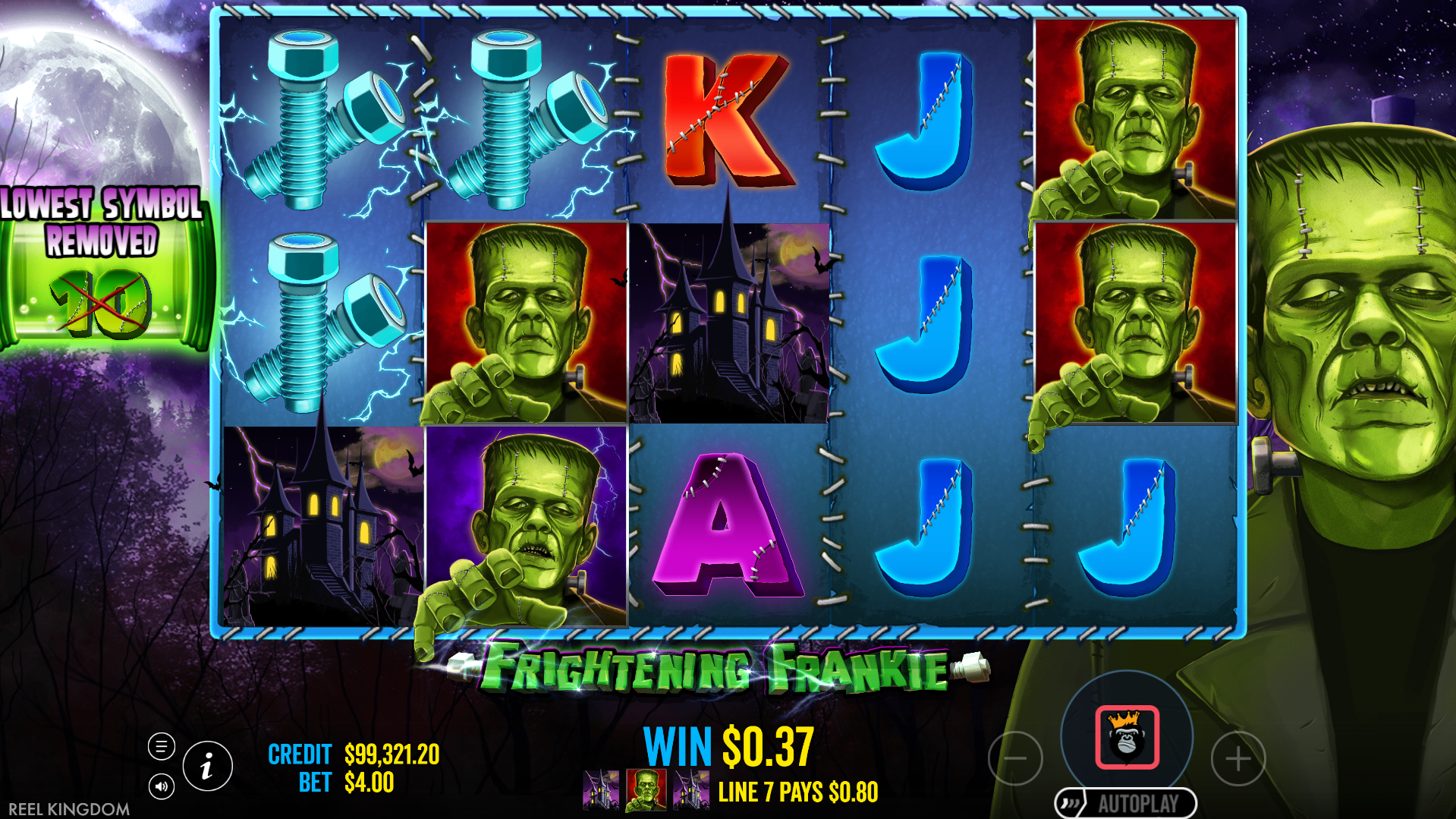 Land One or More Lightning Symbols to Trigger Lightning Free Spins, With Symbol Removal Opportunities