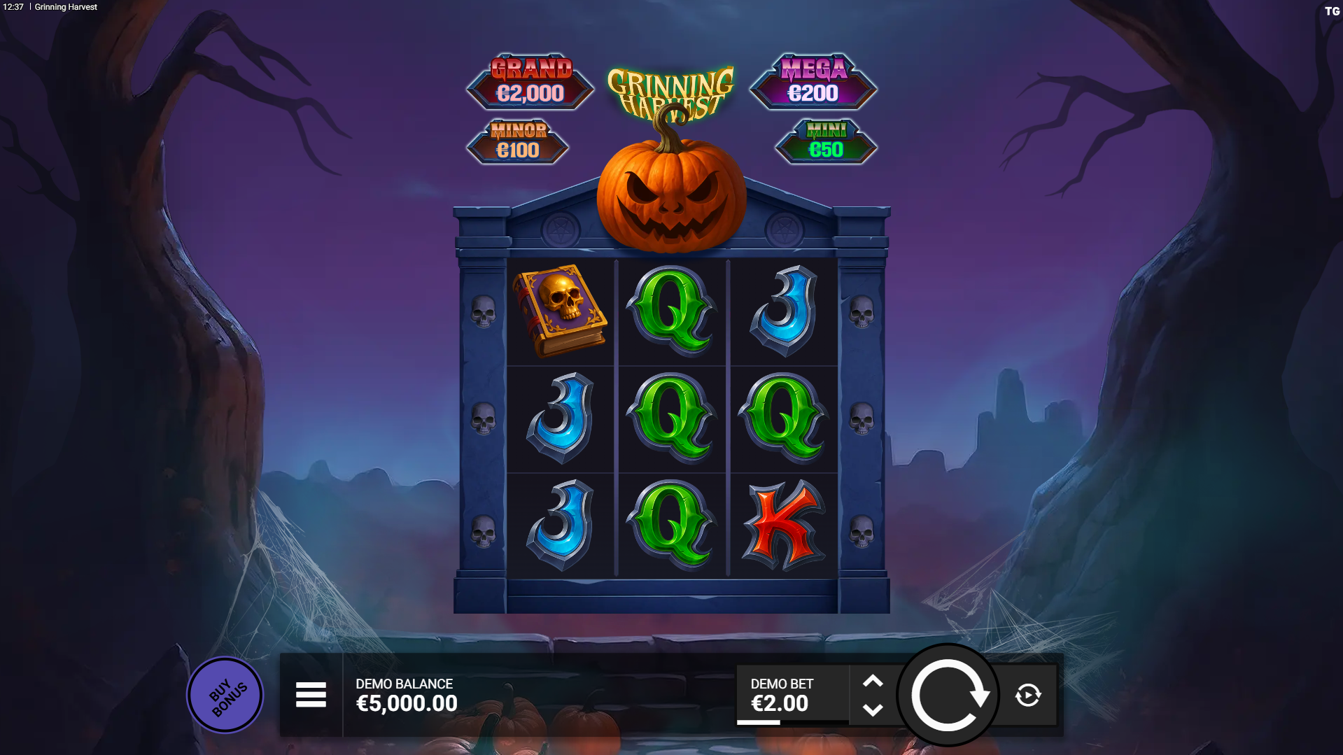 Grinning Harvest Base Game Play