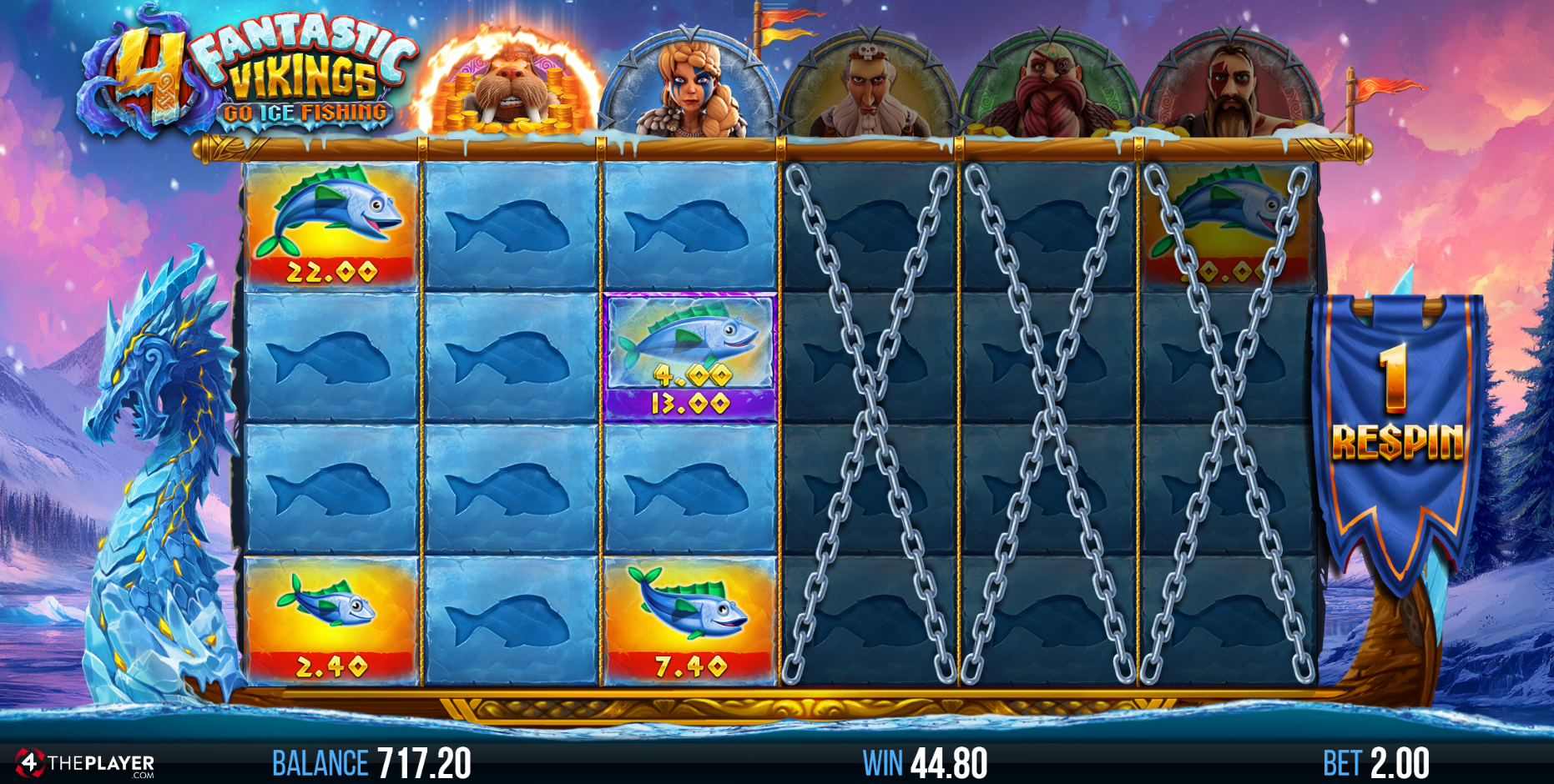 During Fighting Respins, Land Cash Prize Symbols on Open Reels for Instant Prize Awards and Multipliers