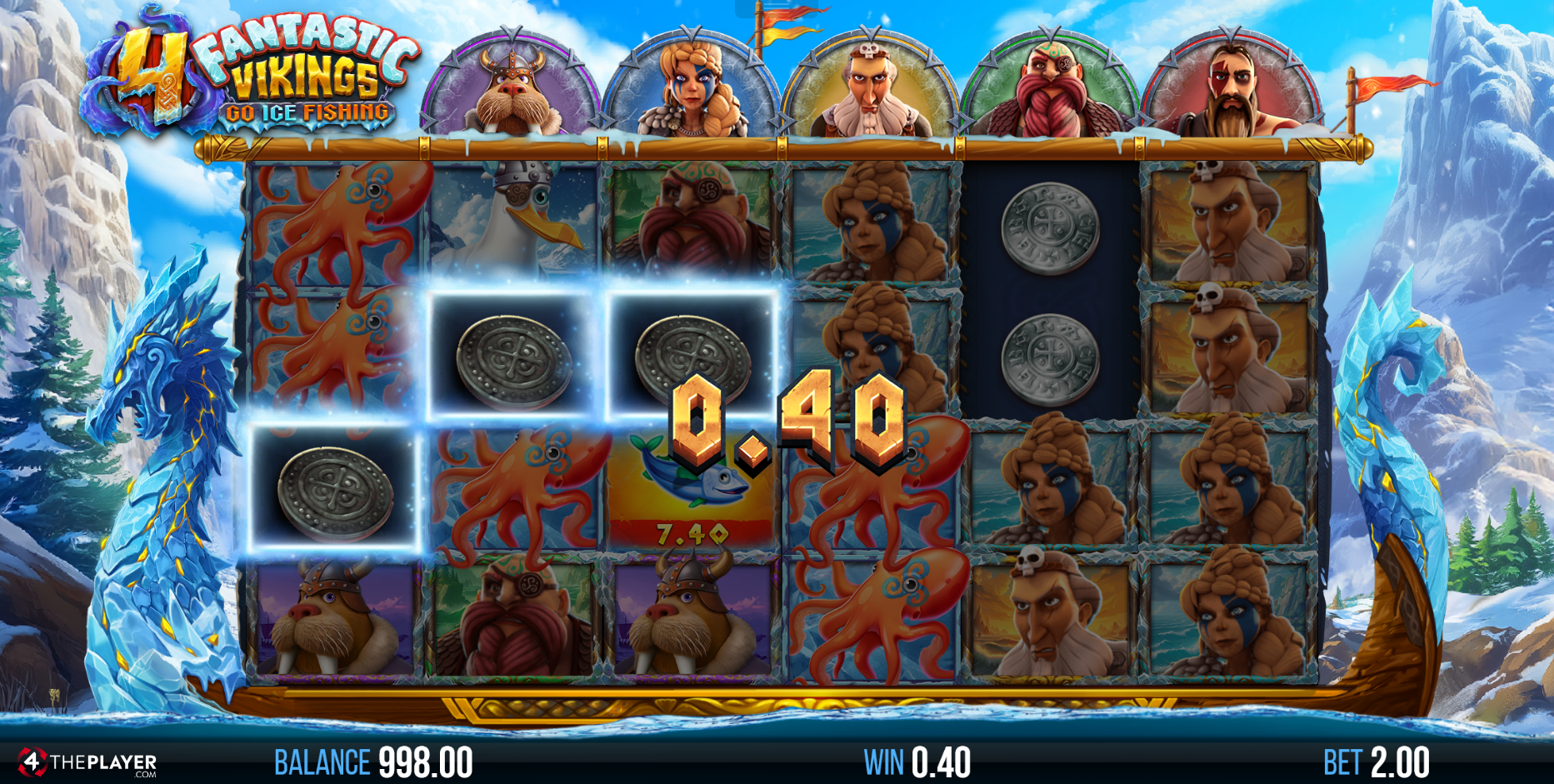 4 Fantastic Vikings Go Ice Fishing Offers Players 4,096 Ways to Win