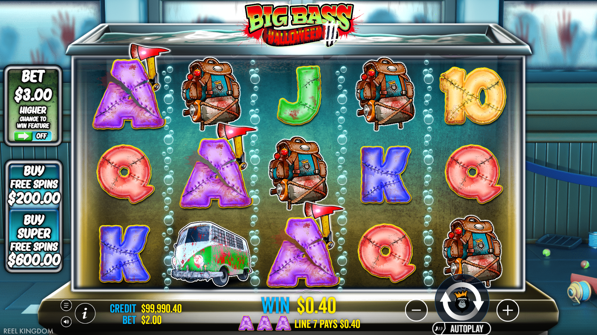 Big Bass Halloween 3 Offers Players 10 Fixed Paylines