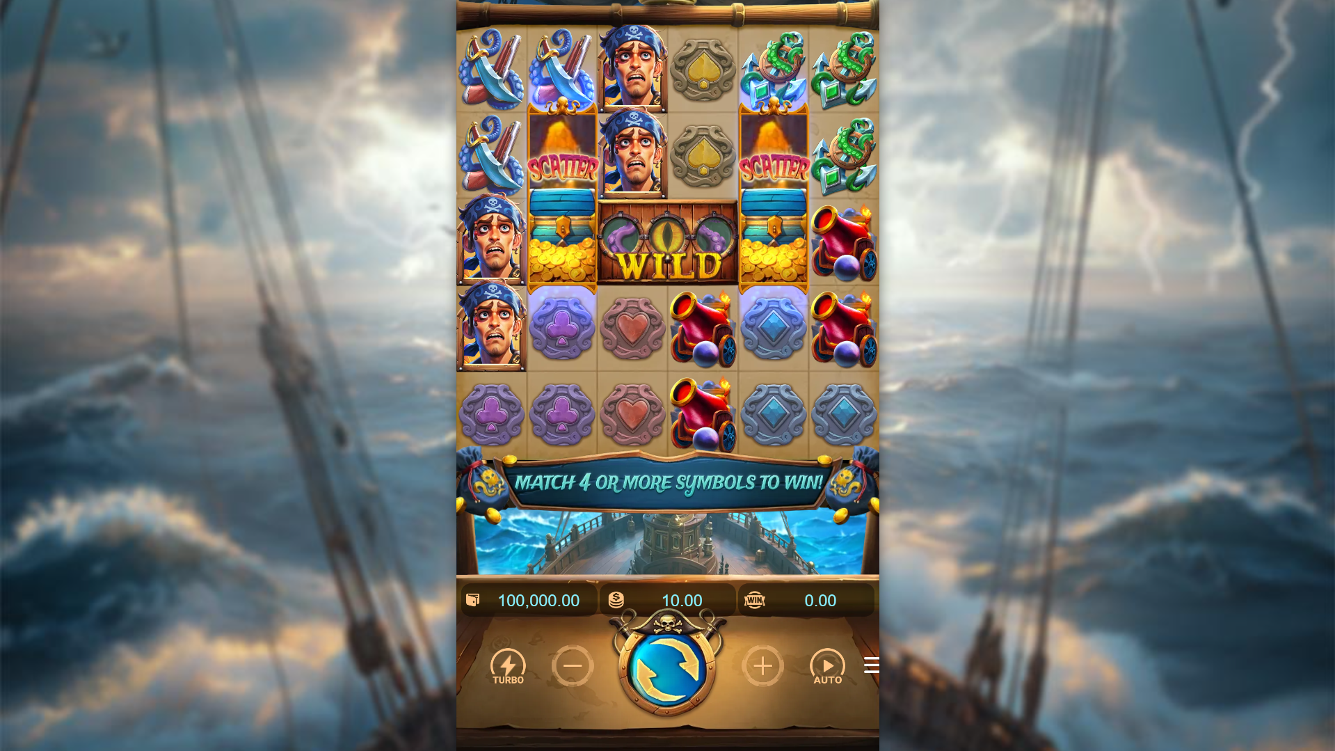 Kraken Gold Rush Base Game Play