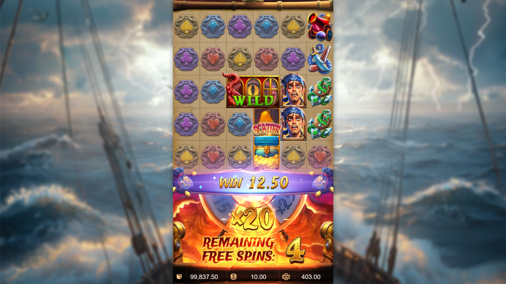 The Free Spins Round Features a Progressive Win Multiplier up to x100, Increased With Every 3 Winning Cascades