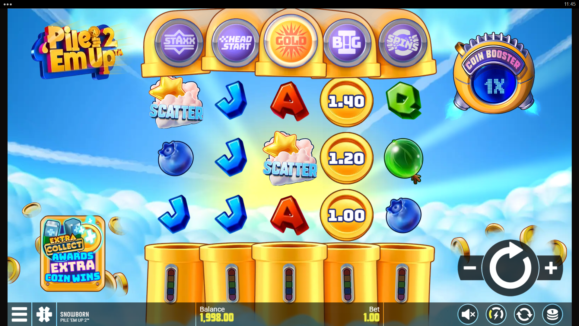 Pile 'Em Up 2 Base Game Play