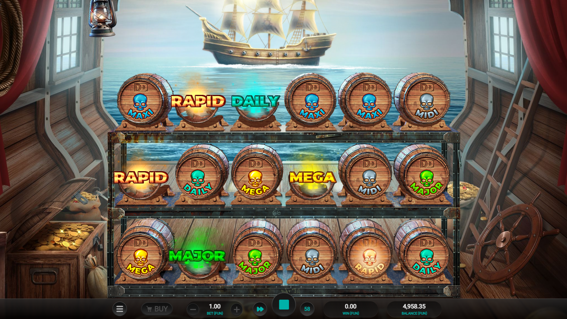 Trigger the Dream Drop Jackpot Bonus for the Chance to Win any of the 6 Progressive Rewards