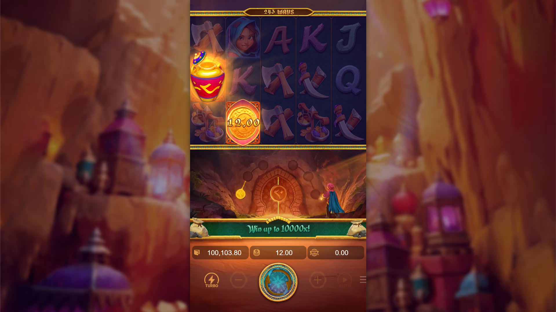 Land Coin Symbols Alongside Collector Symbols for Instant Prize Rewards