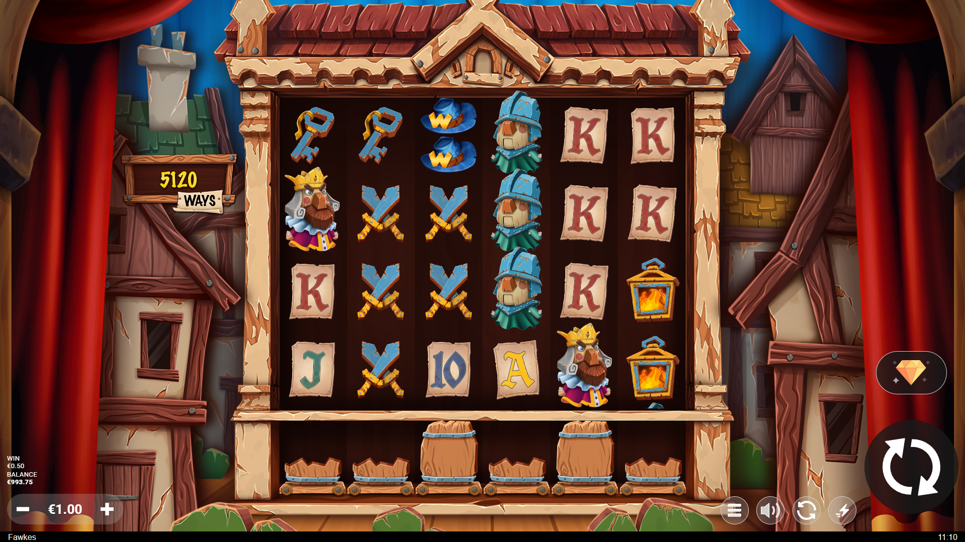 Fawkes Base Game Play