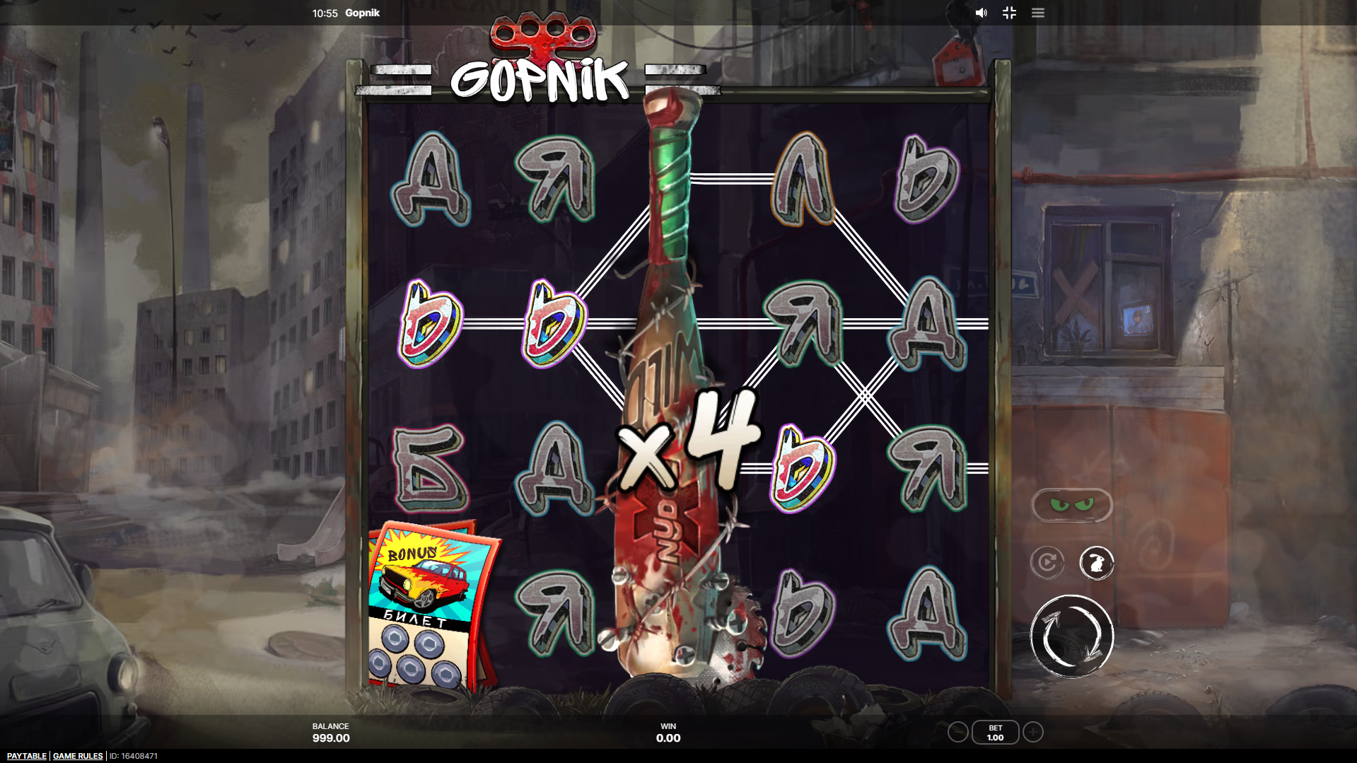 A Variety of Wild Symbol Features are Included with Gopnik, Including xNudge Wilds